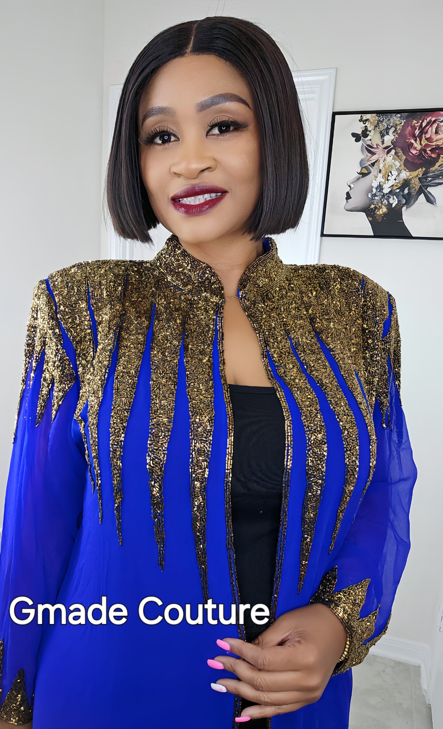 Miwa Kimono Kaftan Dress/ Cover up/Beach wear