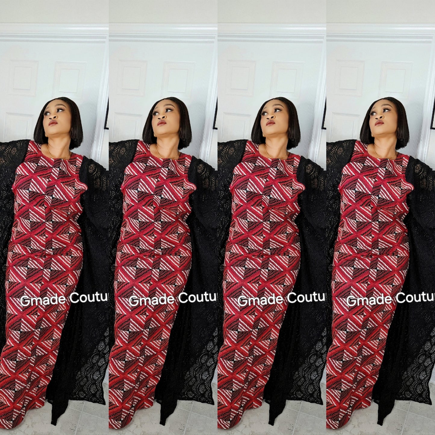 ADESUWA ANKARA +LACE COMBO