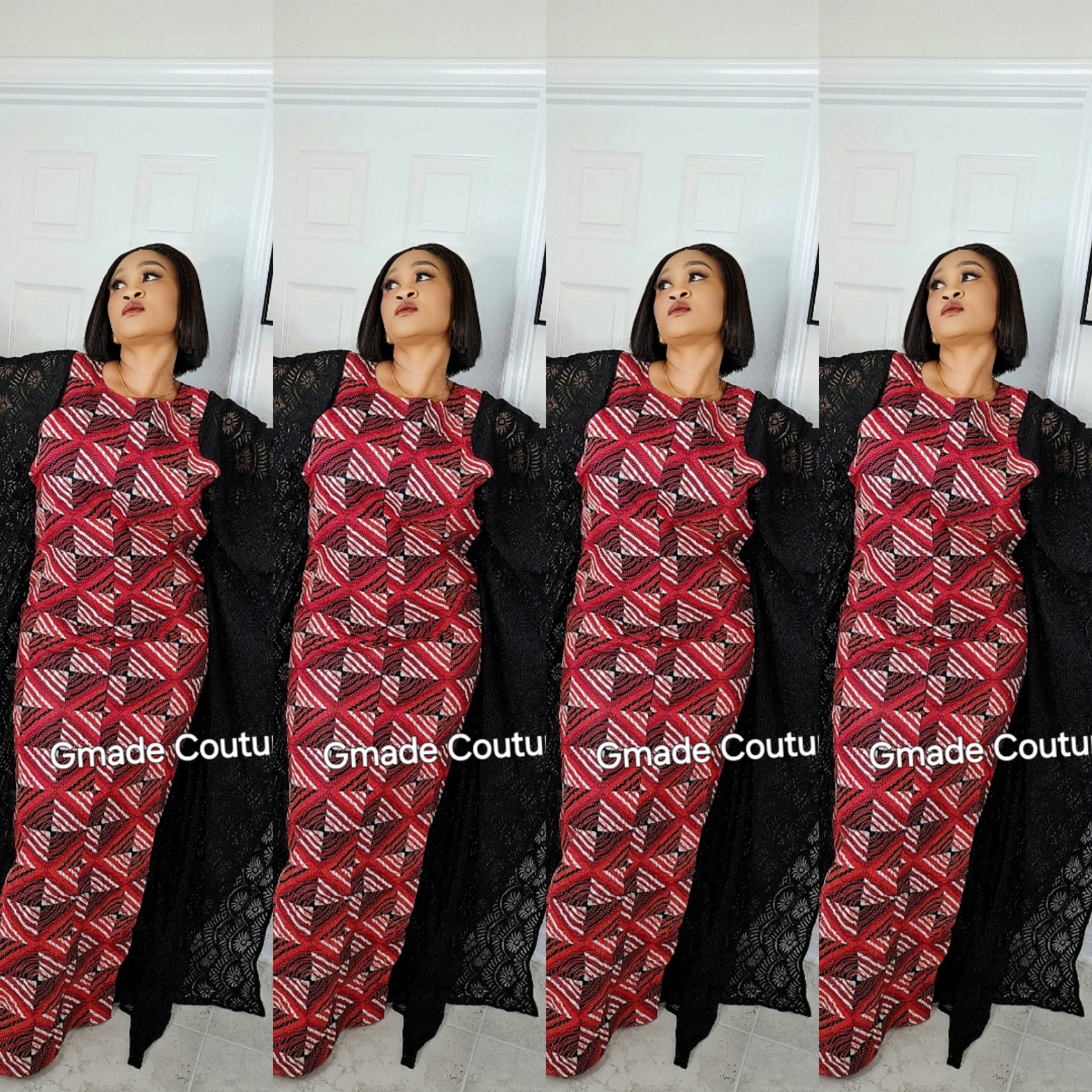 ADESUWA ANKARA +LACE COMBO