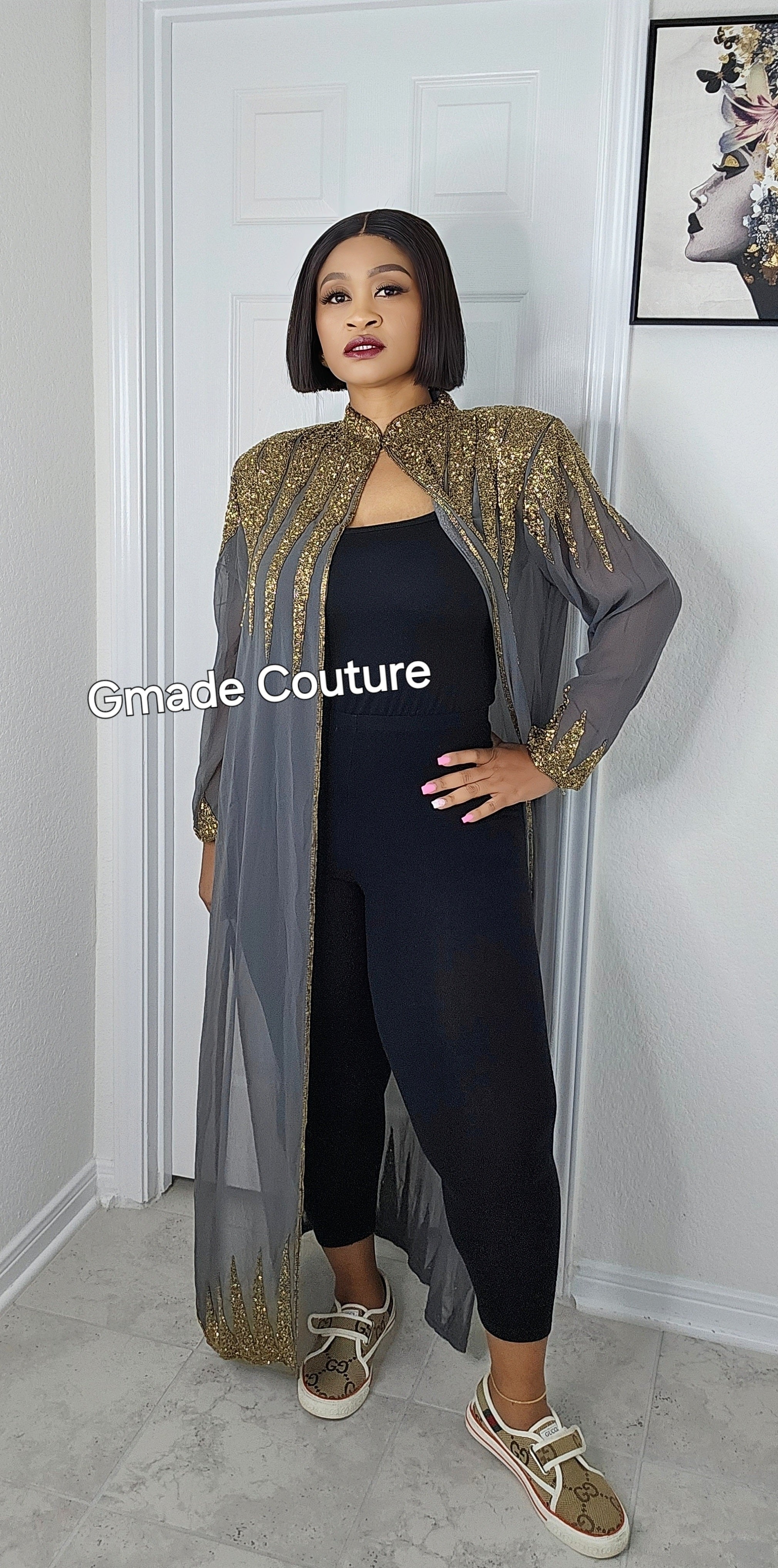 Miwa Kimono Kaftan Dress/ Cover up/Beach wear ( select your color n size)-Mega Sale