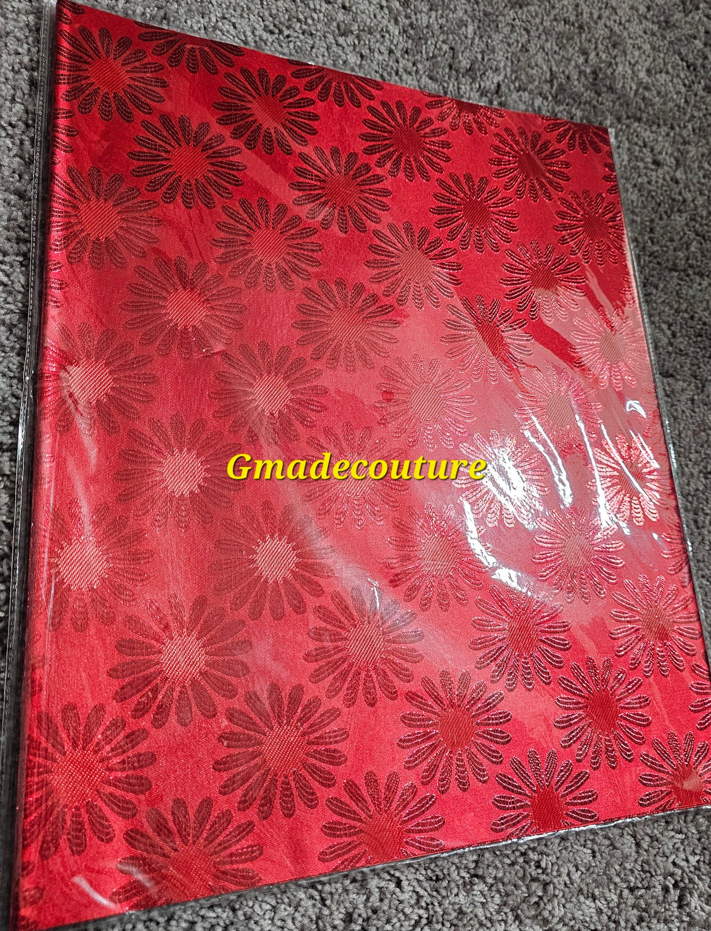 PLAIN SEGO GELE HEADTIE AND IPELE WRAP A ( SET) MEGA SALE