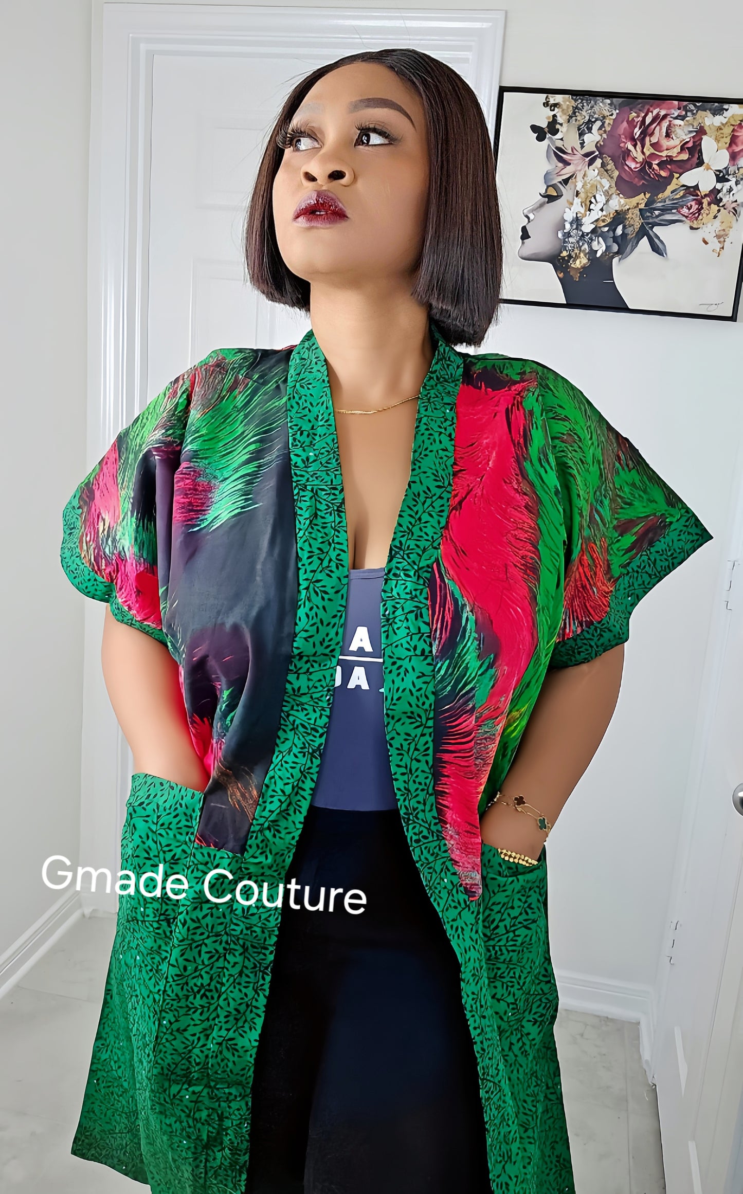 MIMI PATCHWORK KIMONO JACKET