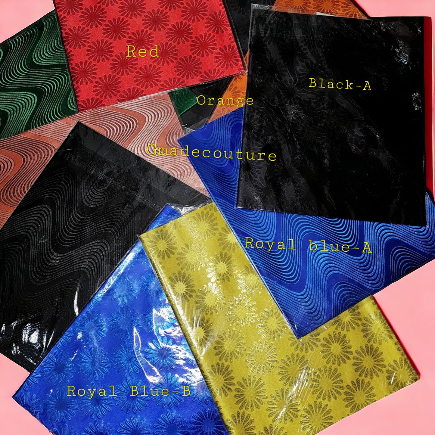 PLAIN SEGO GELE HEADTIE AND IPELE WRAP A ( SET) MEGA SALE