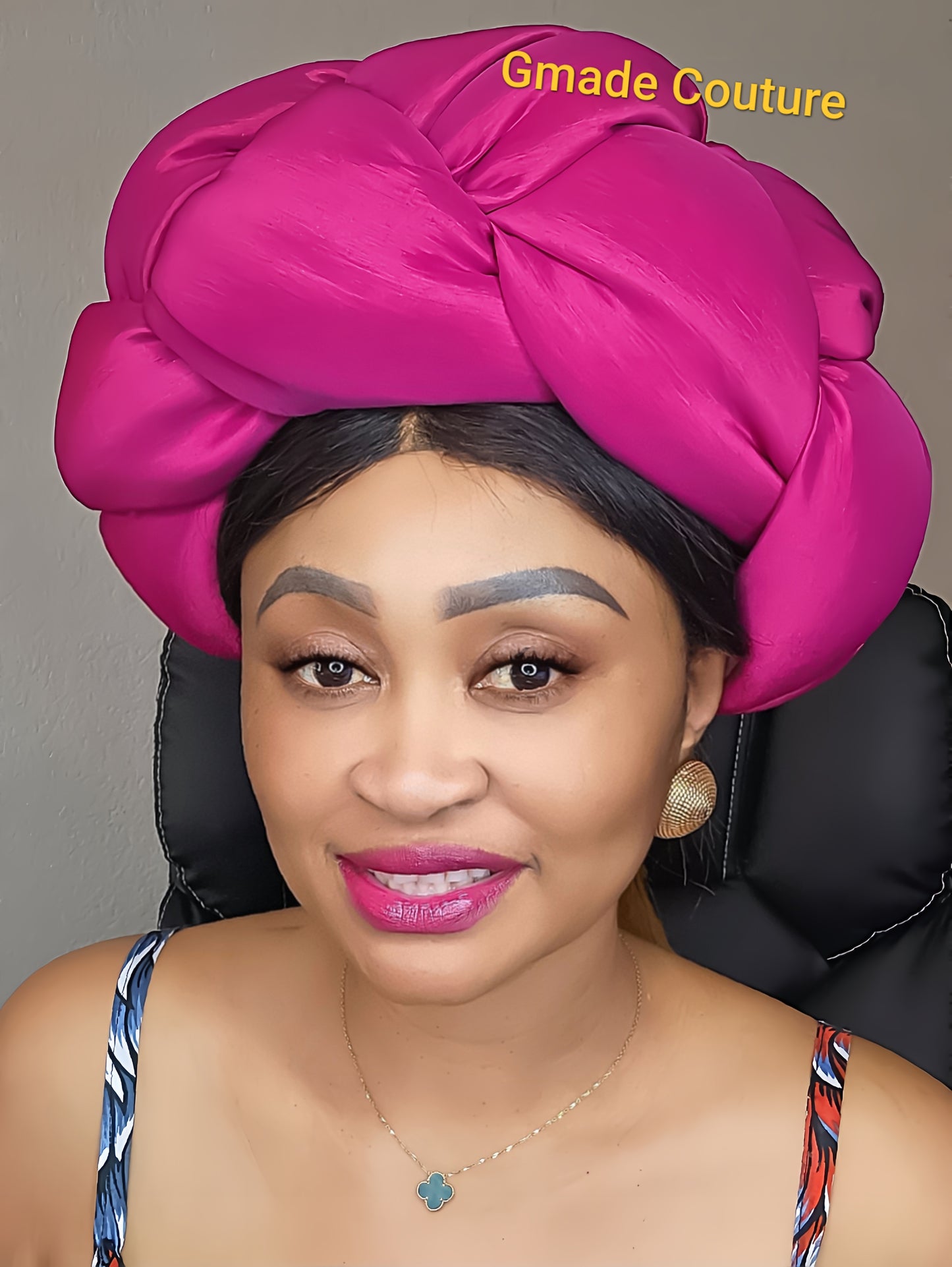 GIGANTIC Gmade Braided Turban Twist Headband