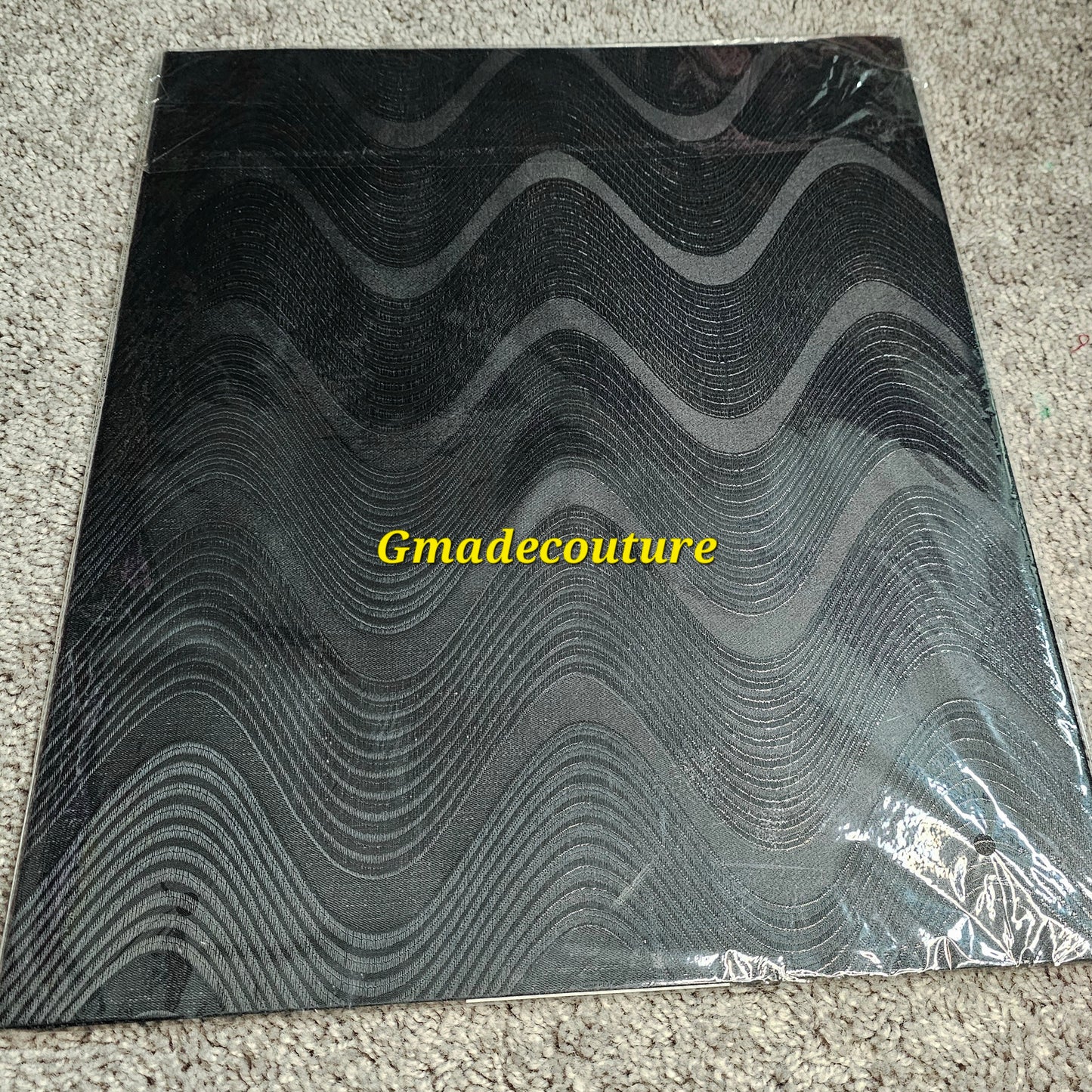 PLAIN SEGO GELE HEADTIE AND IPELE WRAP A ( SET) MEGA SALE