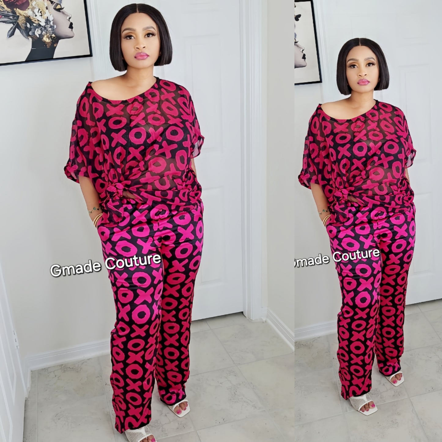 Color my world Chic Two-piece Matching set