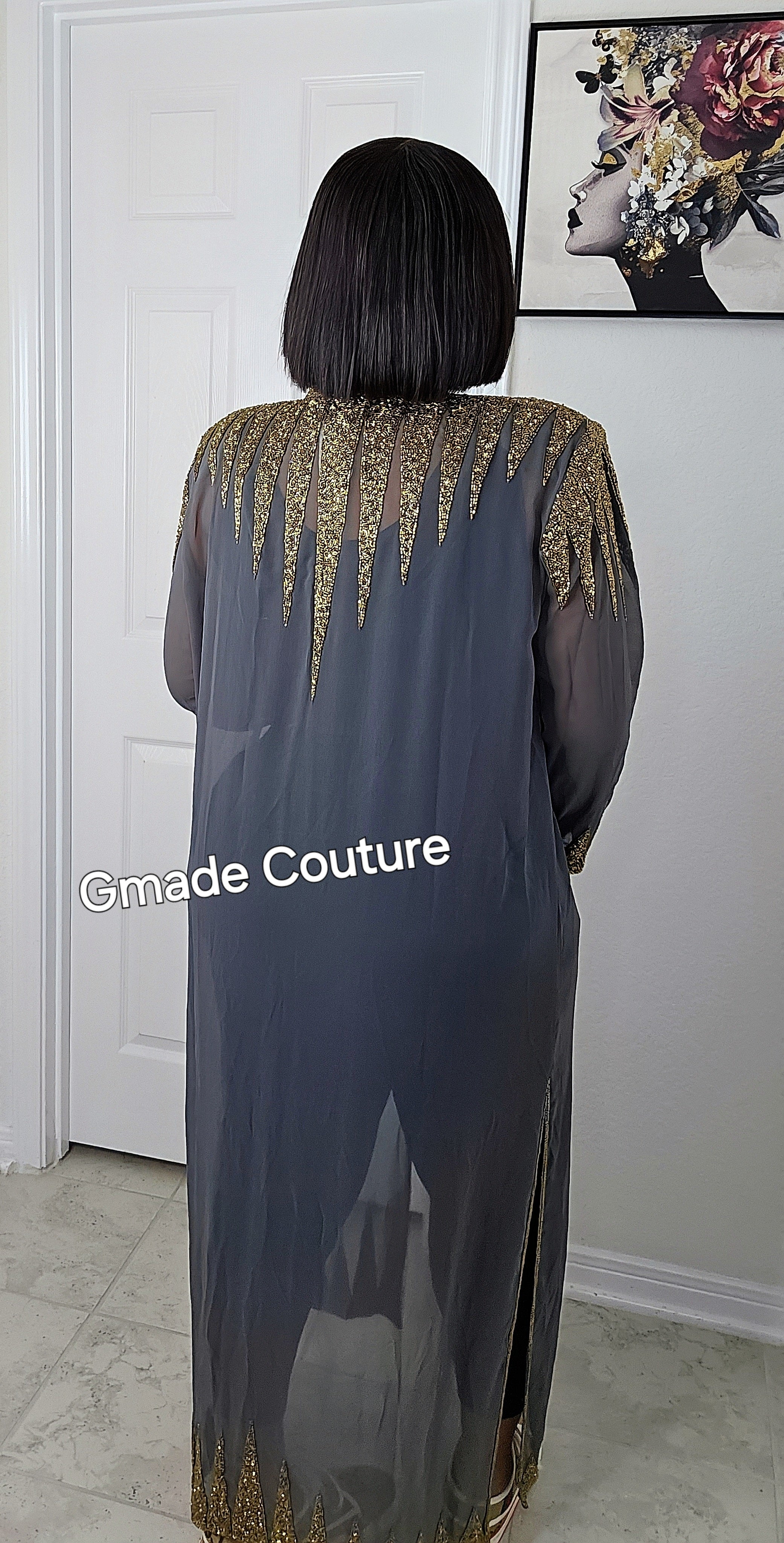 Miwa Kimono Kaftan Dress/ Cover up/Beach wear ( select your color n size)-Mega Sale