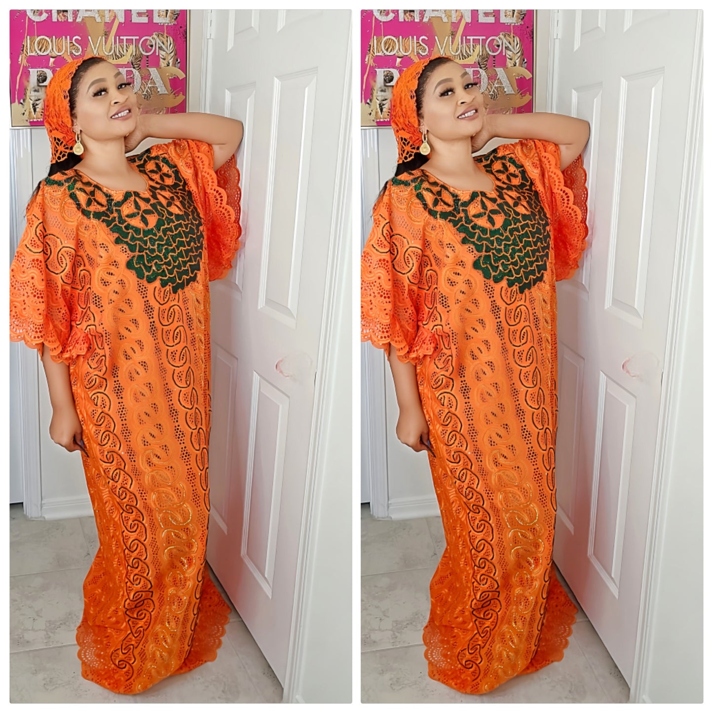 THE MONARCH RICH AUNTY MILLION STONES BUBU KAFTAN