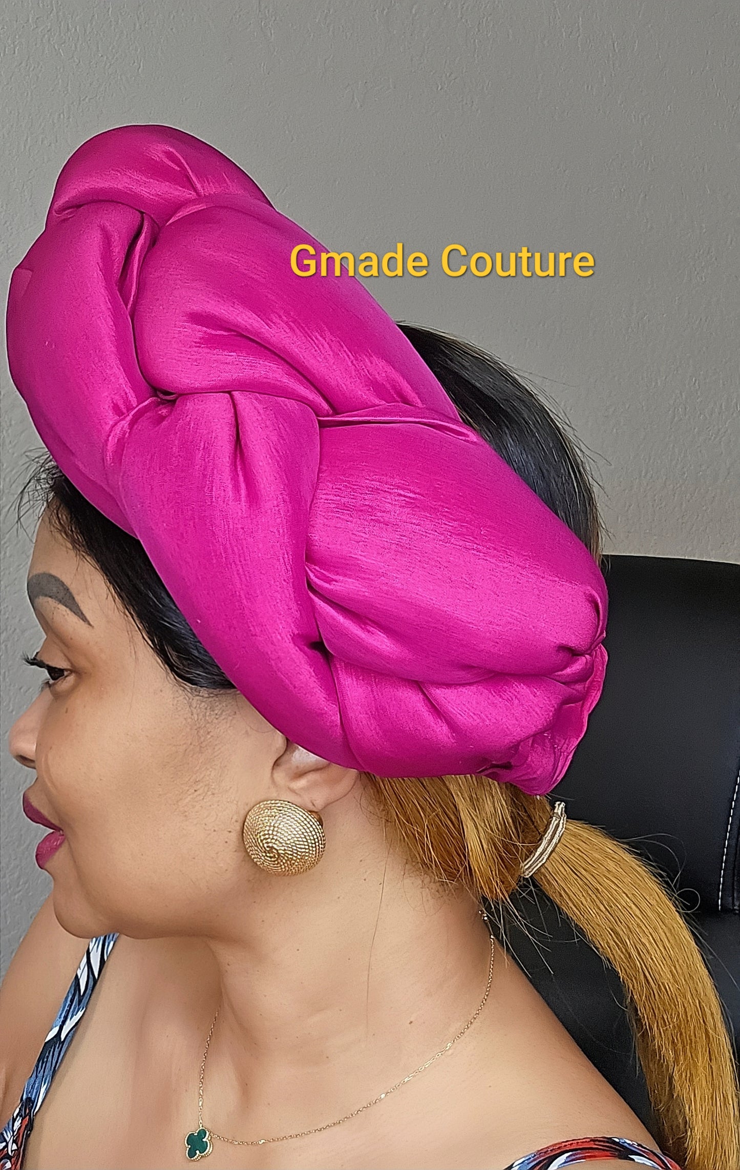 GIGANTIC Gmade Braided Turban Twist Headband