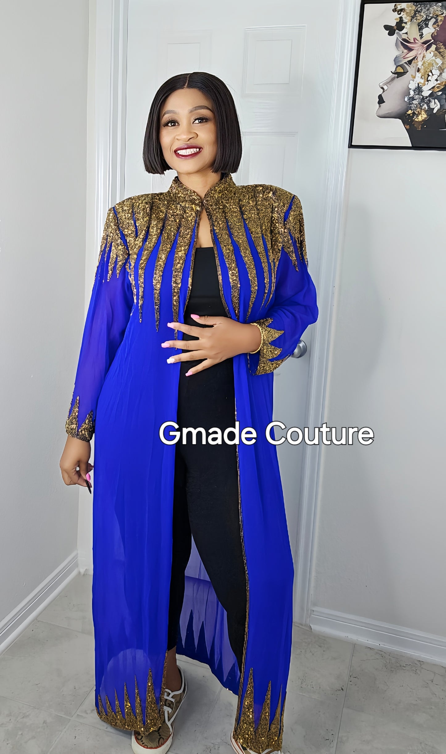 Miwa Kimono Kaftan Dress/ Cover up/Beach wear