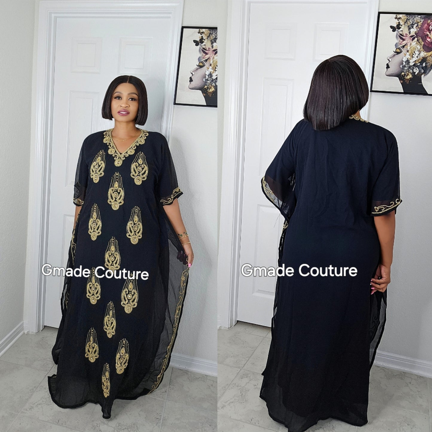 NADIA SWAROVSKI KAFTAN