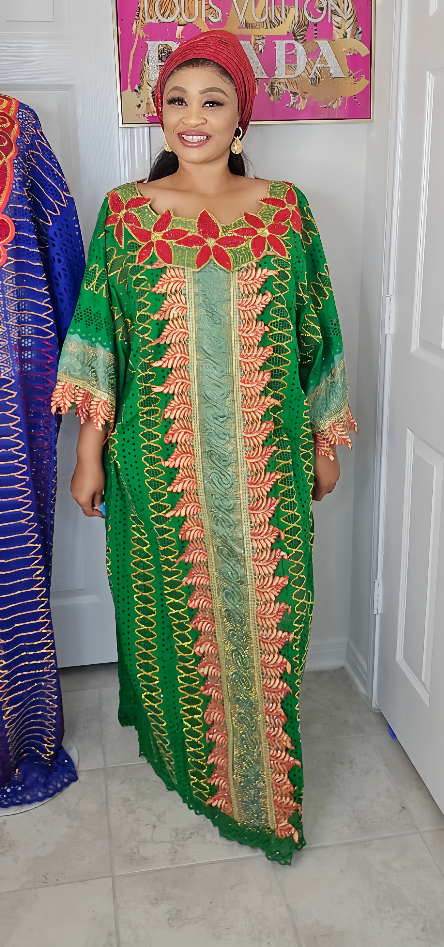 THE MONARCH RICH AUNTY MILLION STONES BUBU KAFTAN