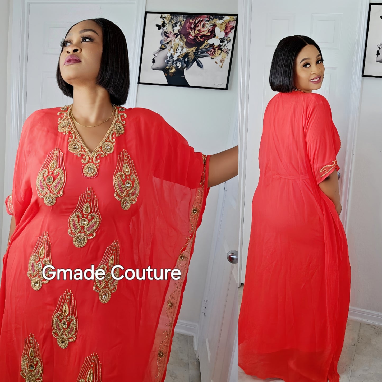 NADIA SWAROVSKI KAFTAN