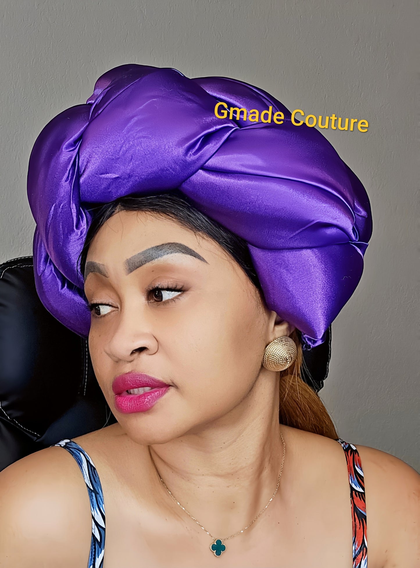 GIGANTIC Gmade Braided Turban Twist Headband