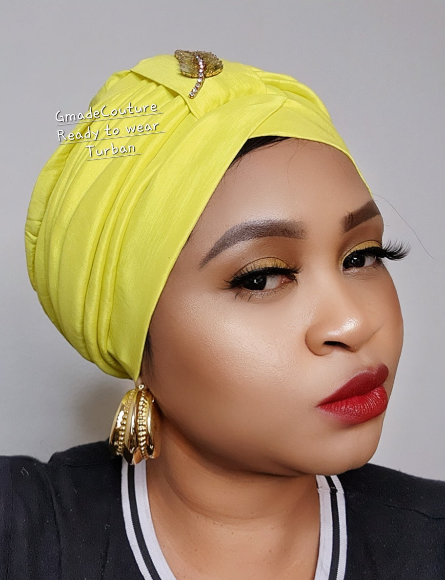 Tasha to wear Turban with up-do Rhinestones 5