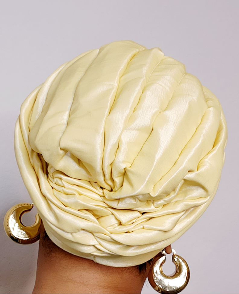 Tasha to wear Turban with up-do Rhinestones 10