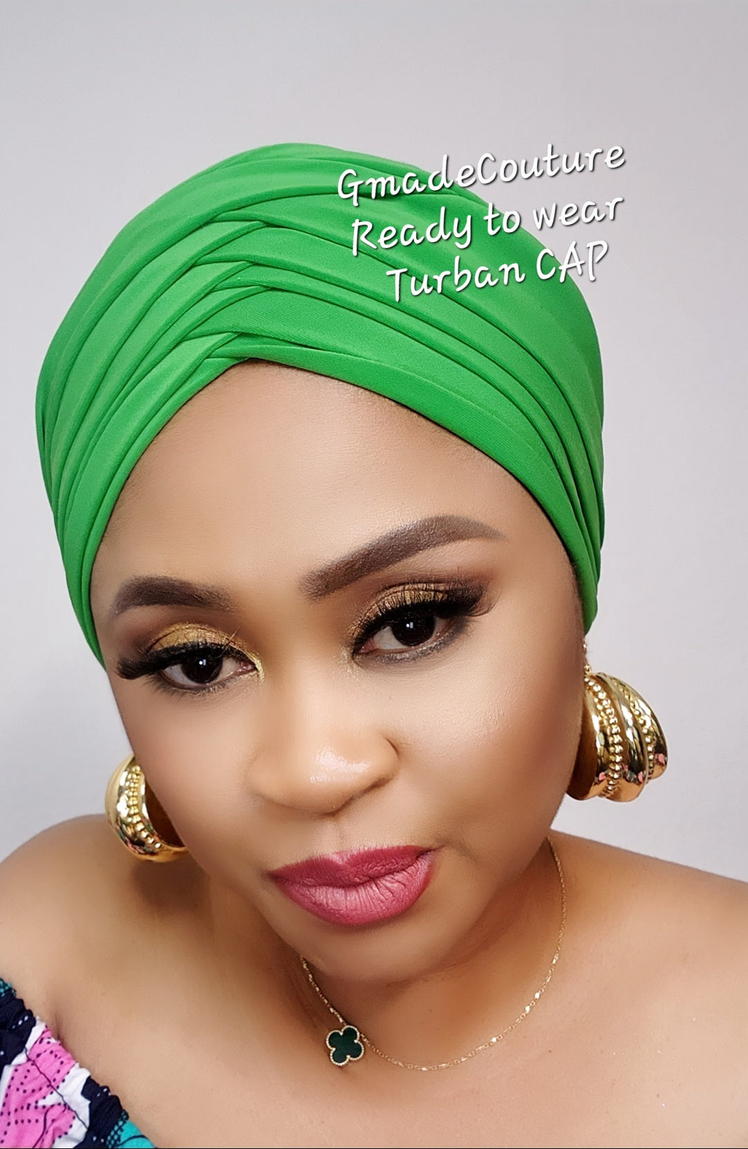 WENDY PLEATED READY TO WEAR TURBAN CAP