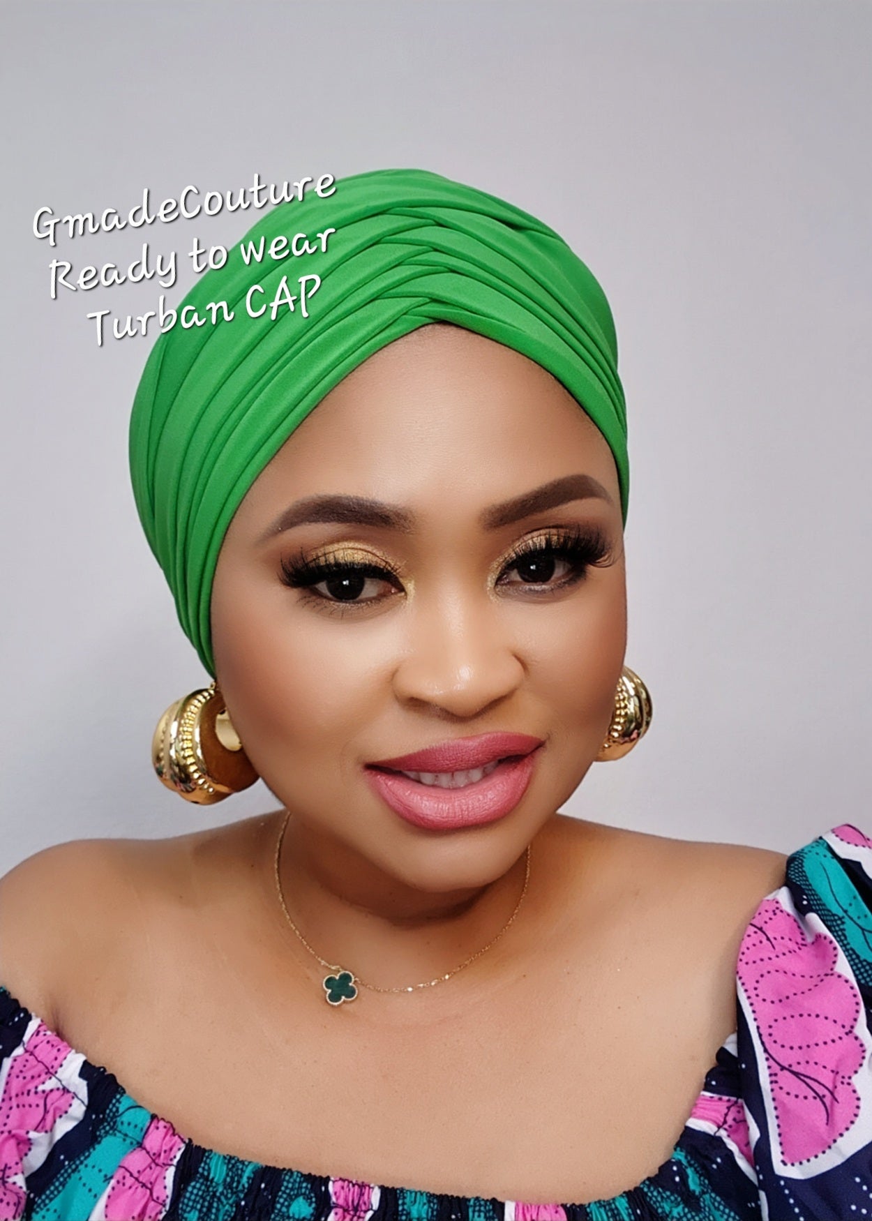 WENDY PLEATED READY TO WEAR TURBAN CAP