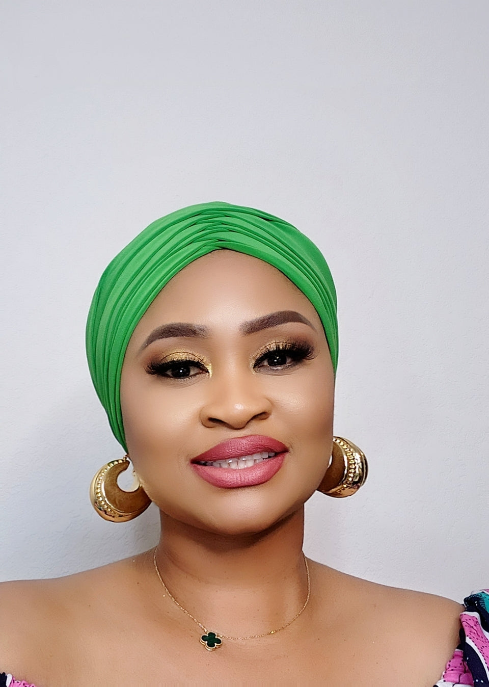 WENDY PLEATED READY TO WEAR TURBAN CAP