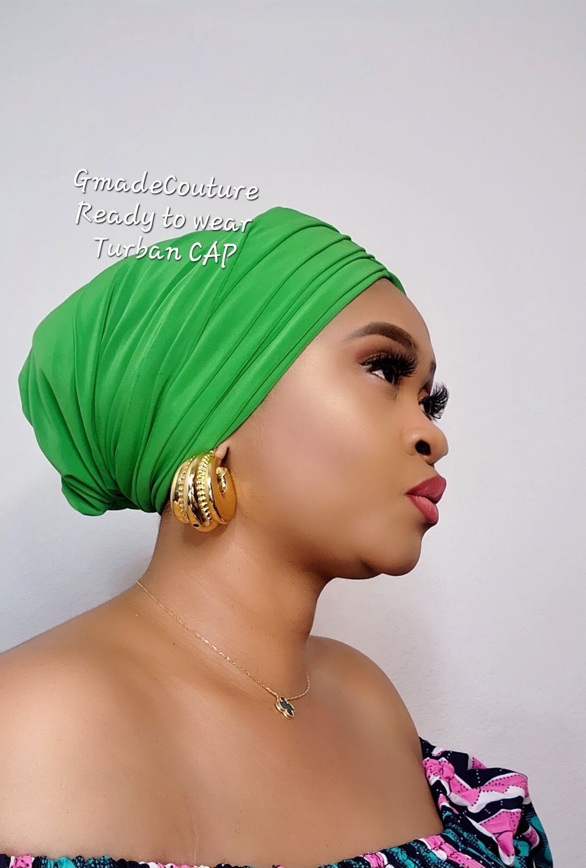 WENDY PLEATED READY TO WEAR TURBAN CAP