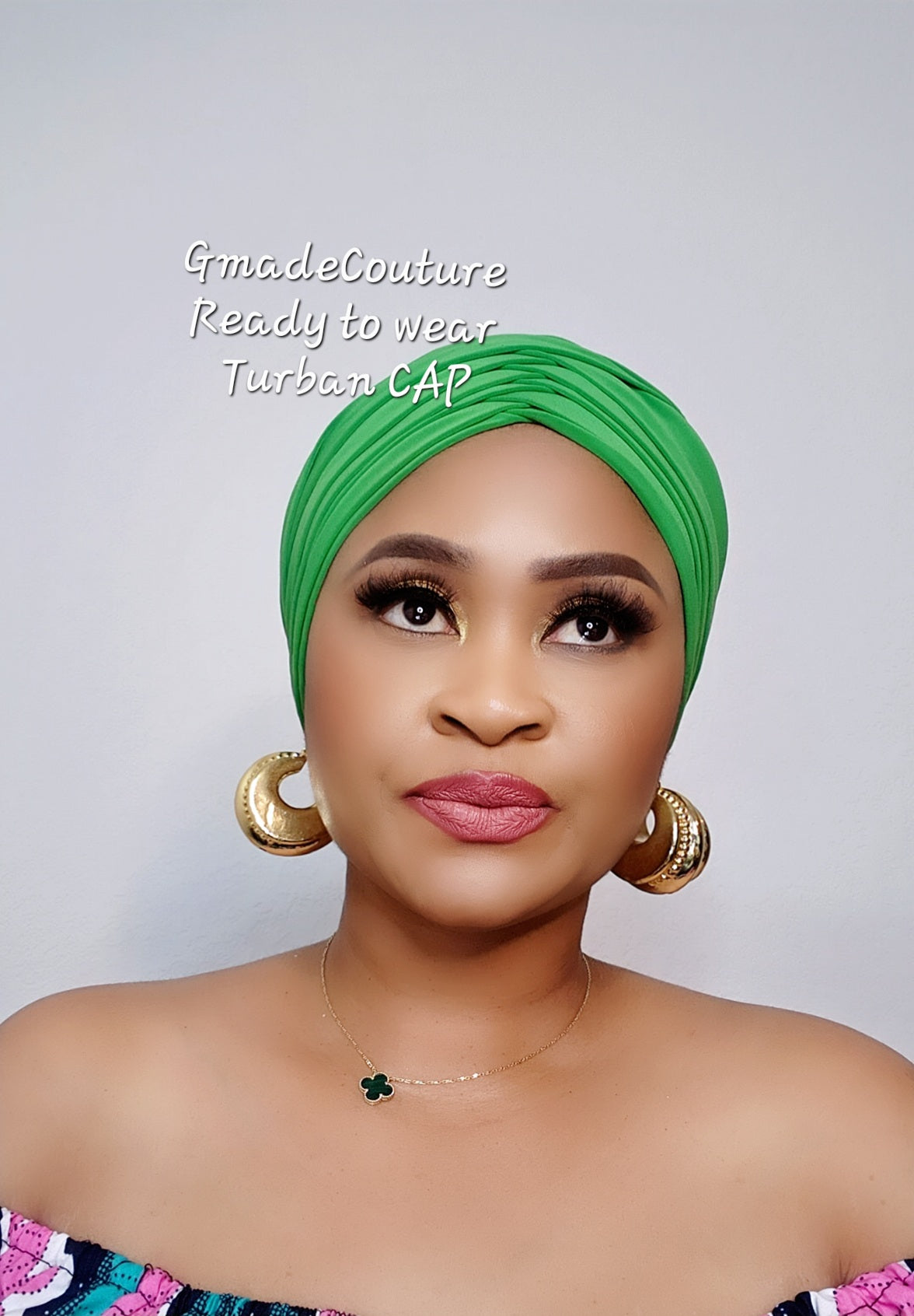 WENDY PLEATED READY TO WEAR TURBAN CAP