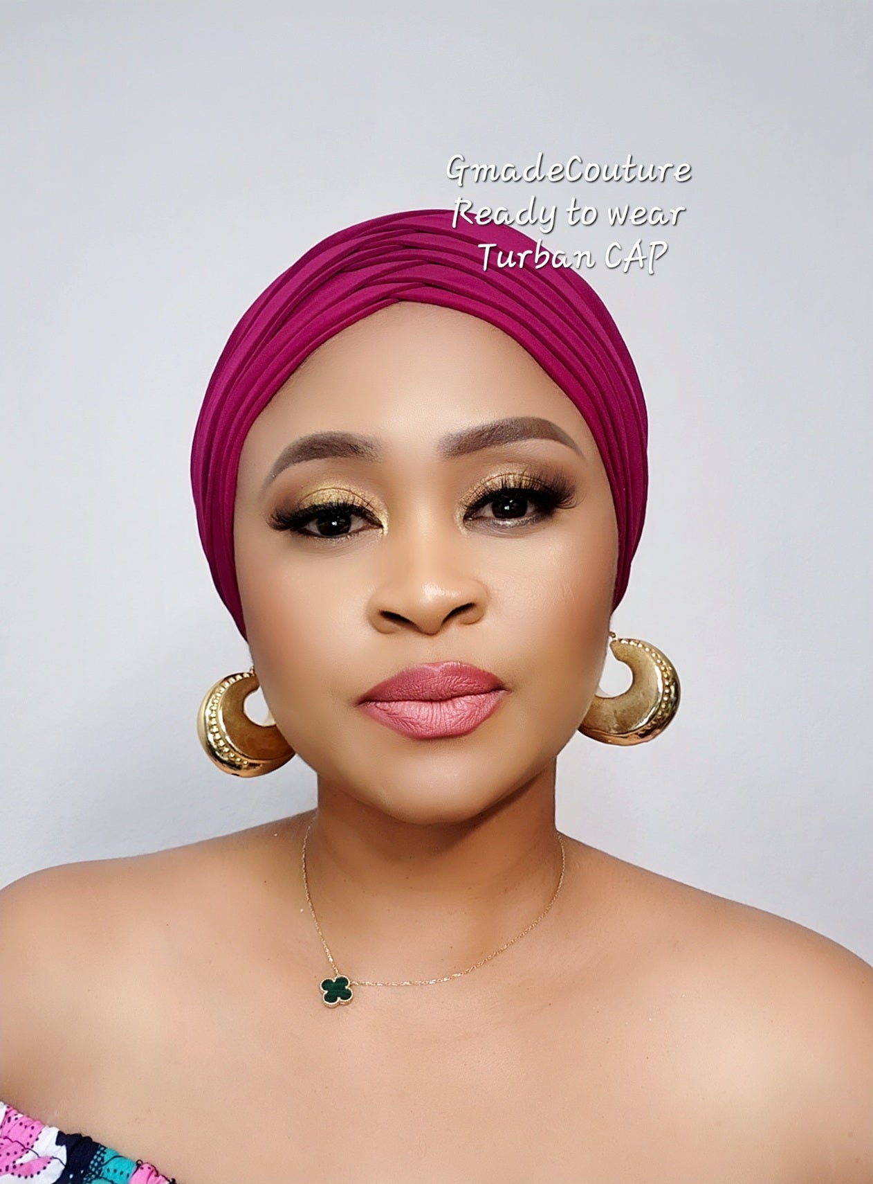 WENDY PLEATED READY TO WEAR TURBAN CAP