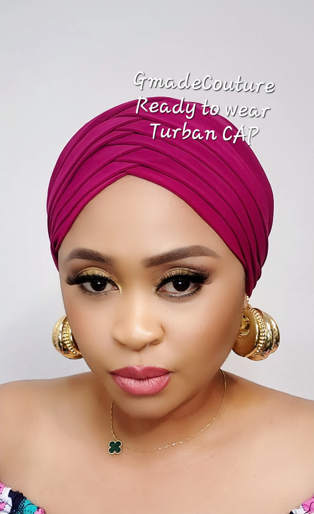 WENDY PLEATED READY TO WEAR TURBAN CAP
