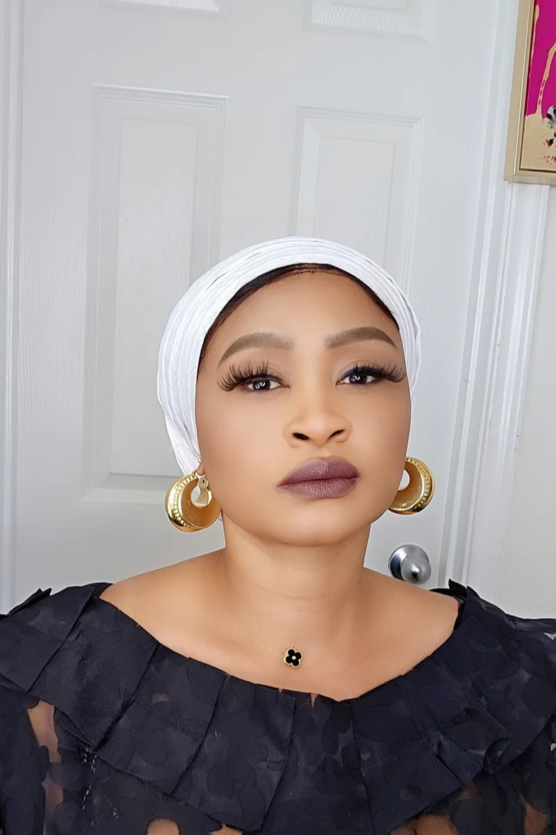 Rich Aunty Brocade Gele Cap Turban