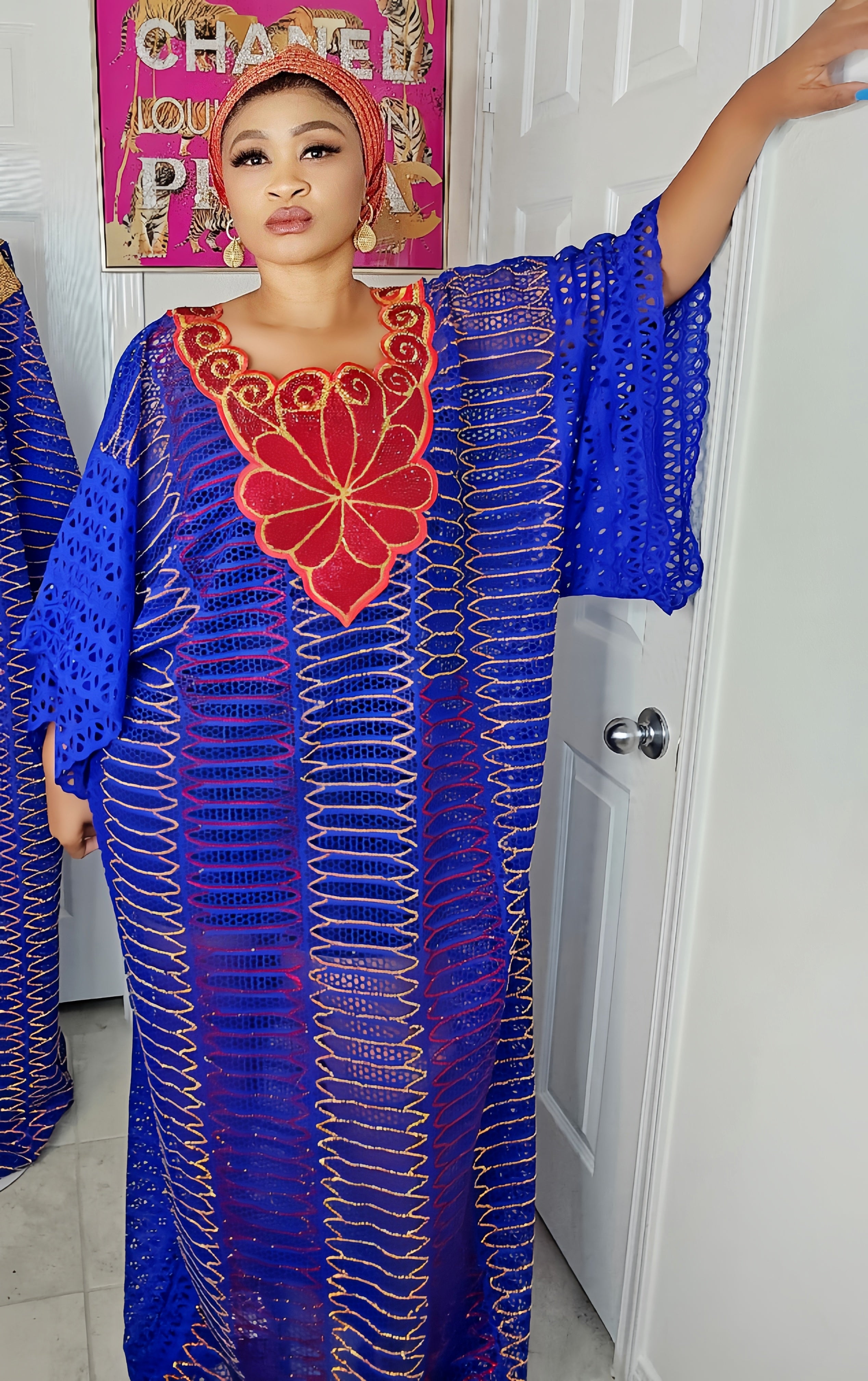 THE MONARCH RICH AUNTY MILLION STONES BUBU KAFTAN