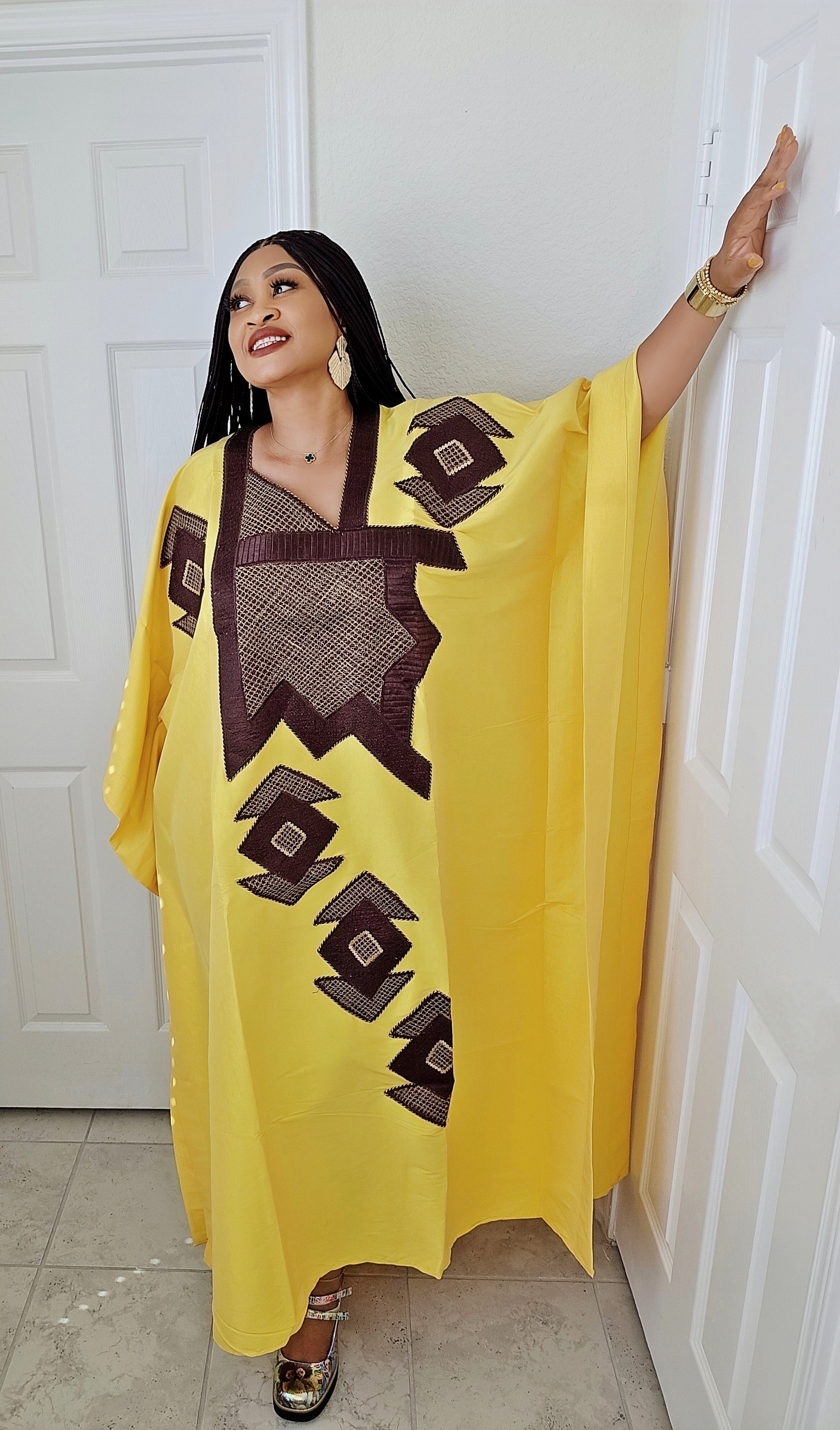 Omalicha Rich Aunty Embroidered Bubu