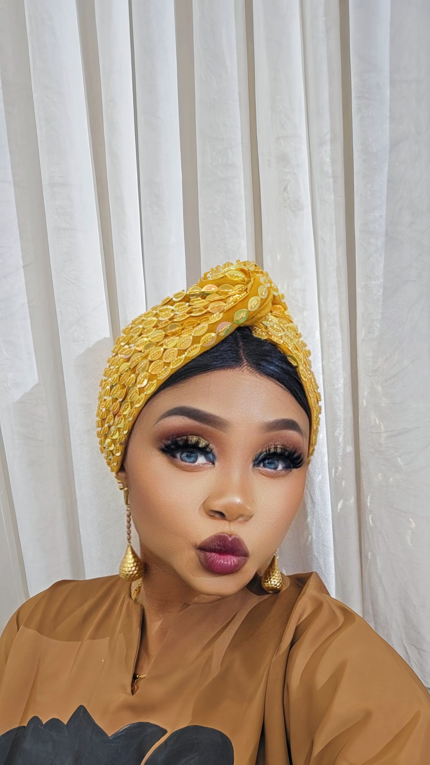 SISI Ready-to-Wear Sequin Turban
