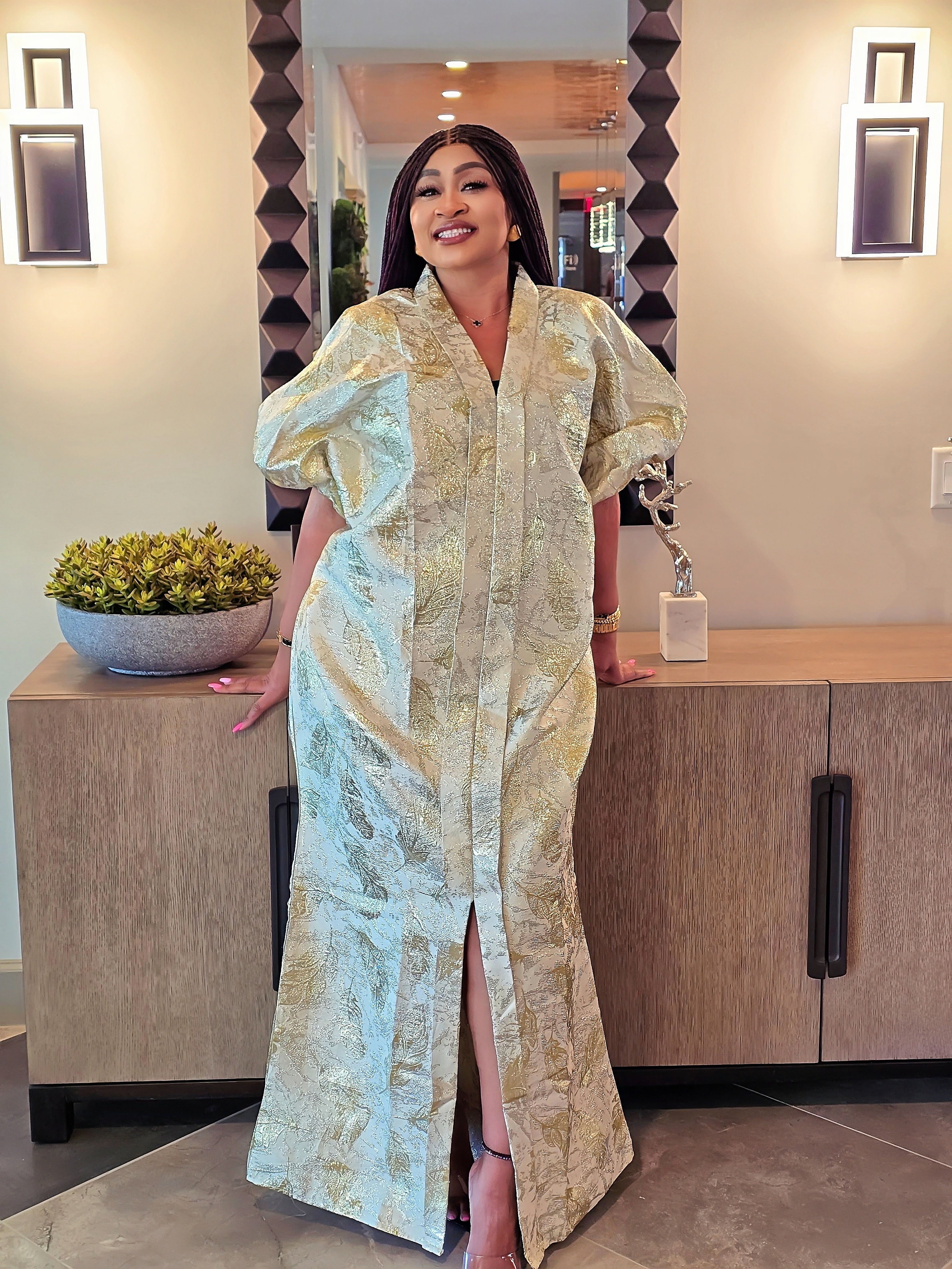 Maison Gold Brocade Bubu