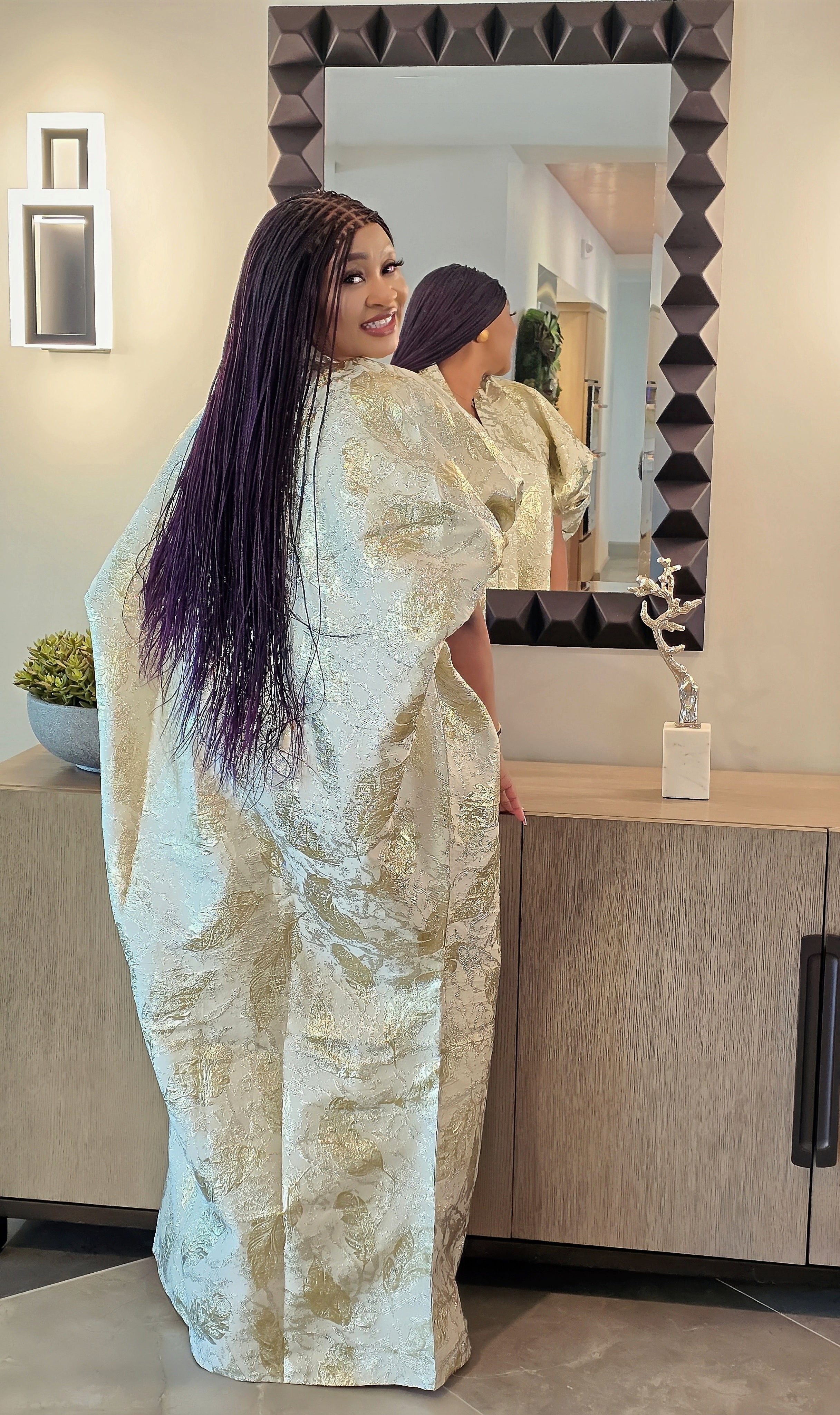 Maison Gold Brocade Bubu