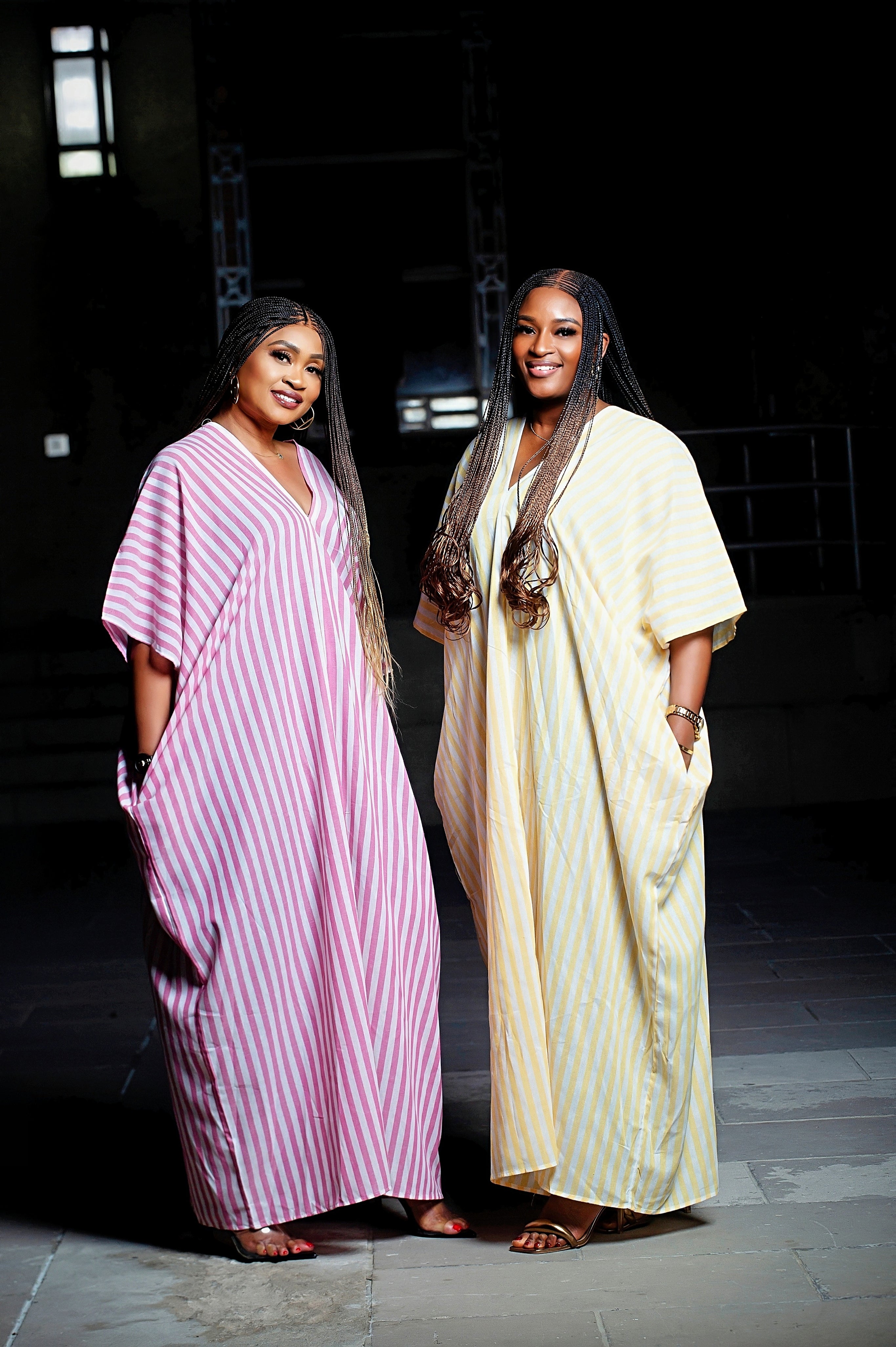 SOLA Flow Linen Bubu Kaftan