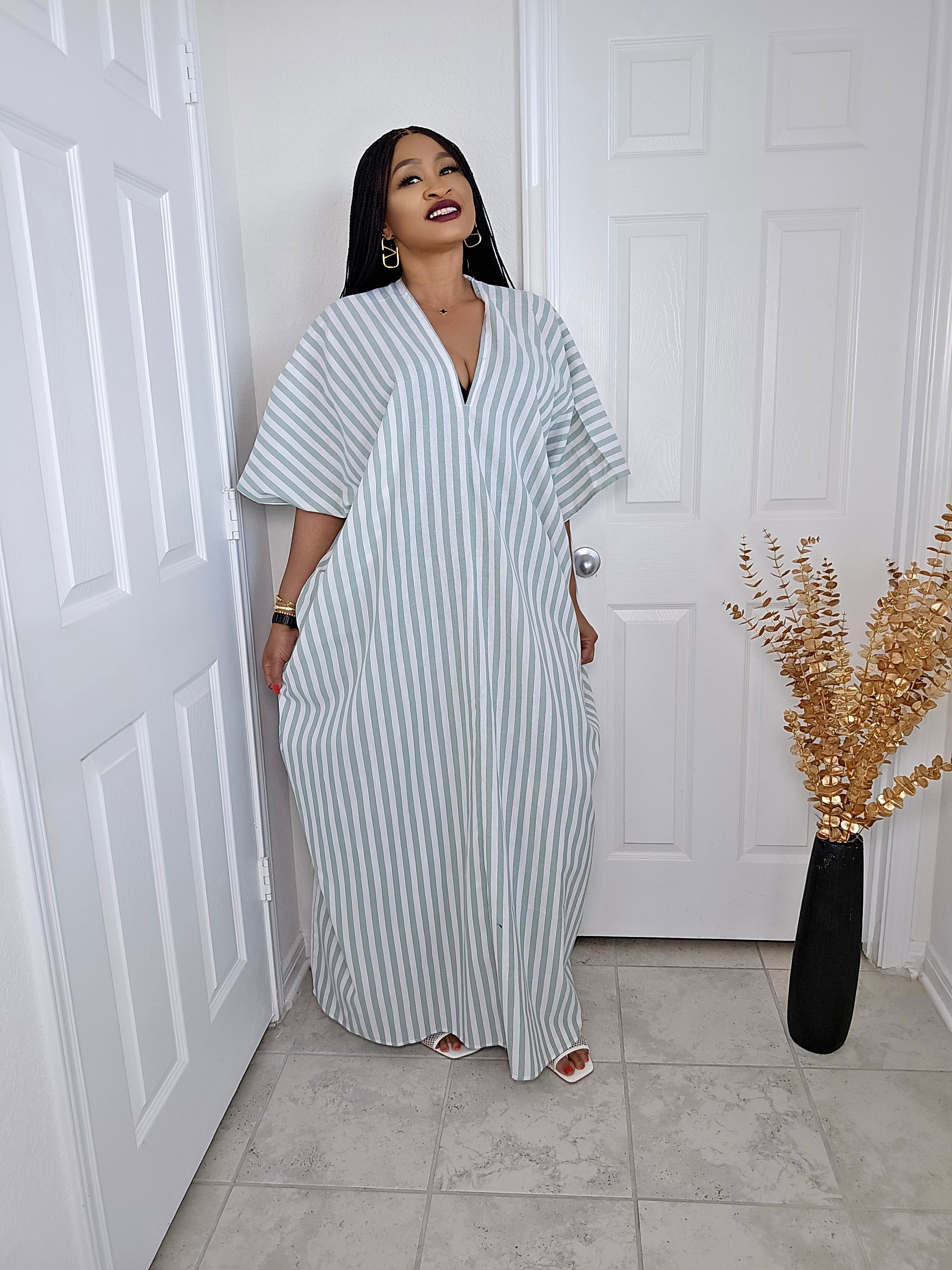 SOLA Flow Linen Bubu Kaftan