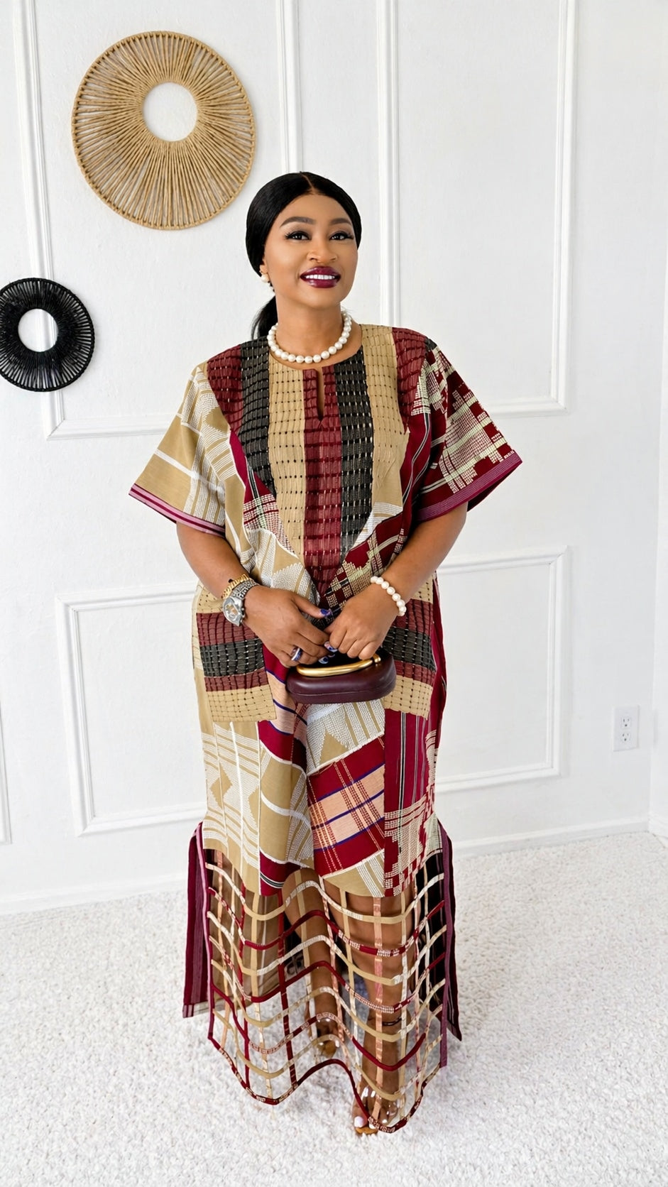 Oriade Aso-Oke Kente Bubu