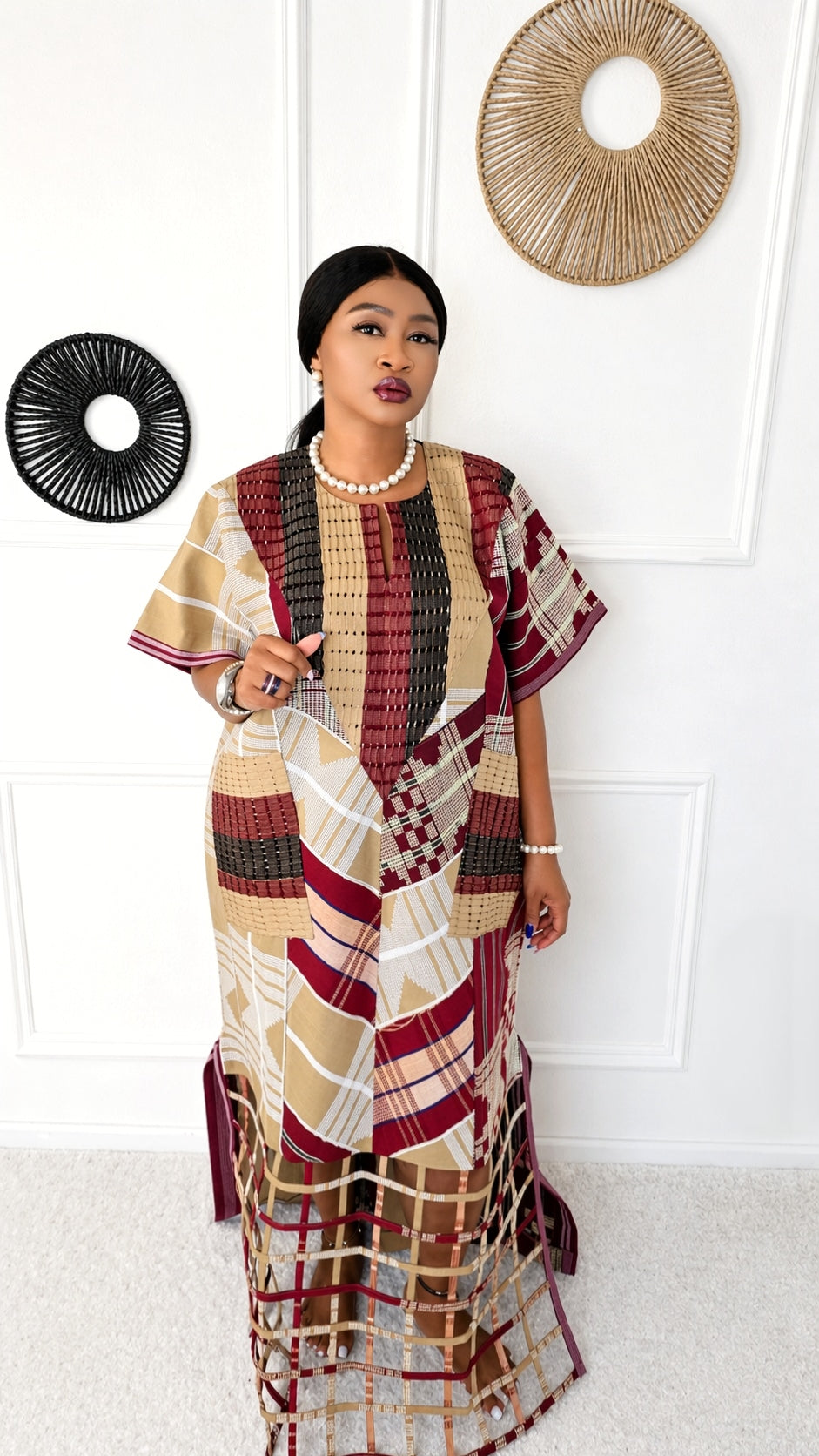 Oriade Aso-Oke Kente Bubu