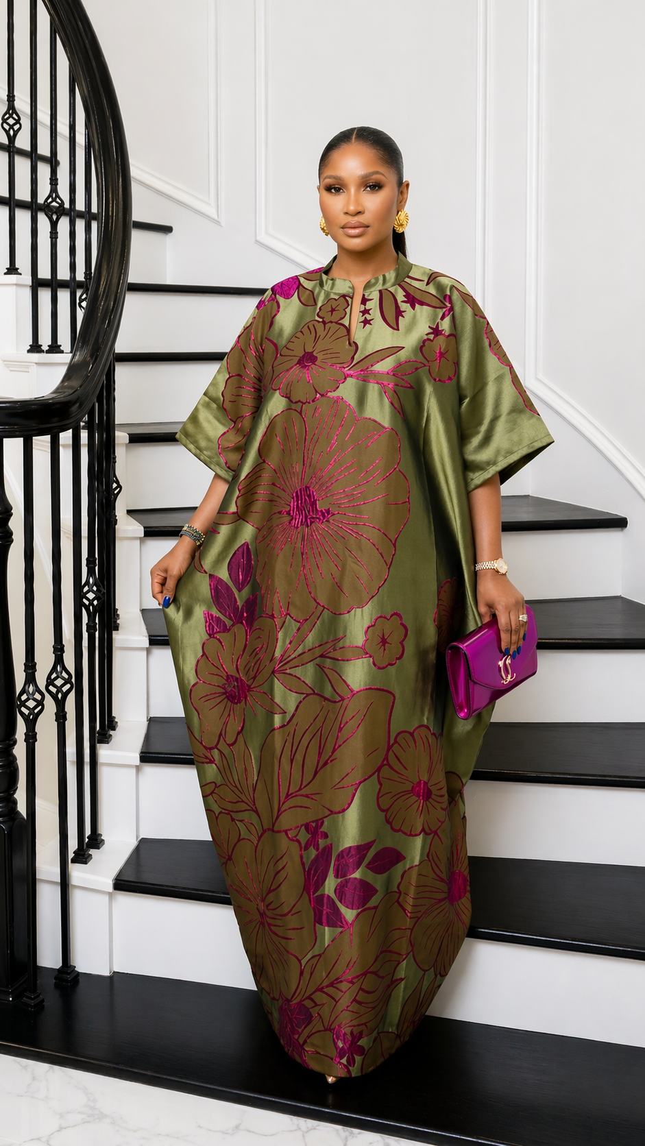 Olive Bloom Luxe Bubu