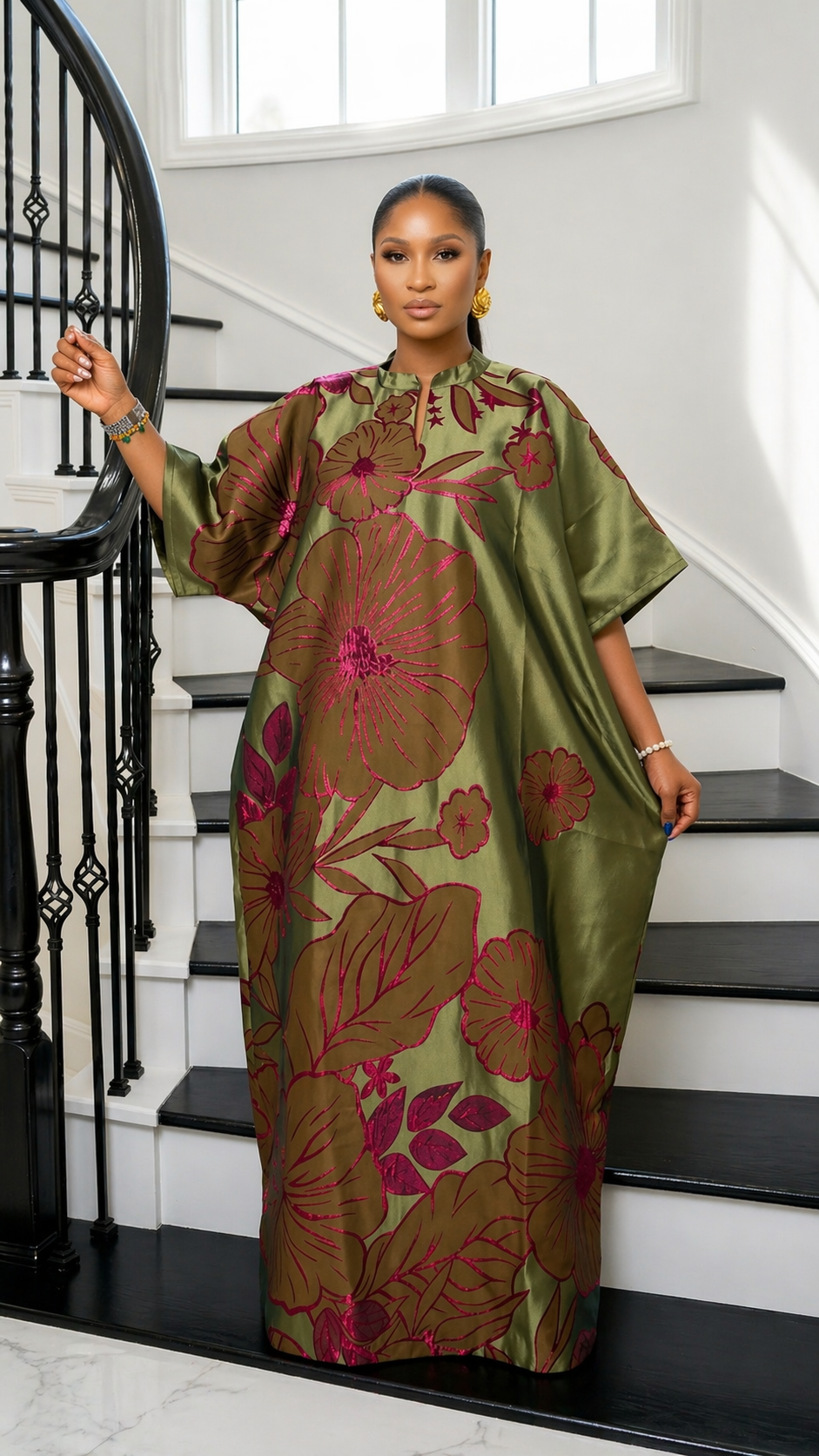 Olive Bloom Luxe Bubu