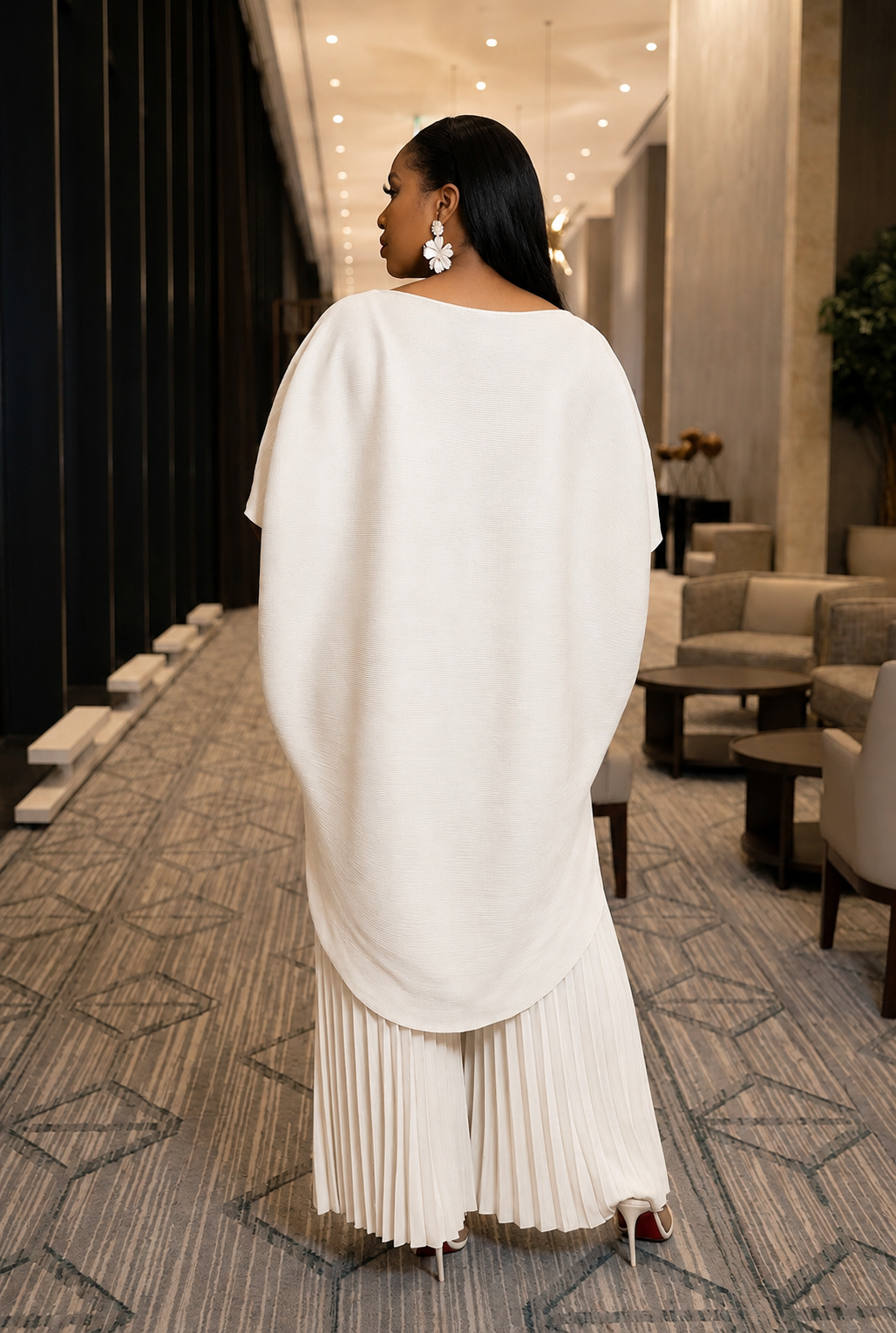 Lumi Two-Piece Tunic and Palazzo Pant Set