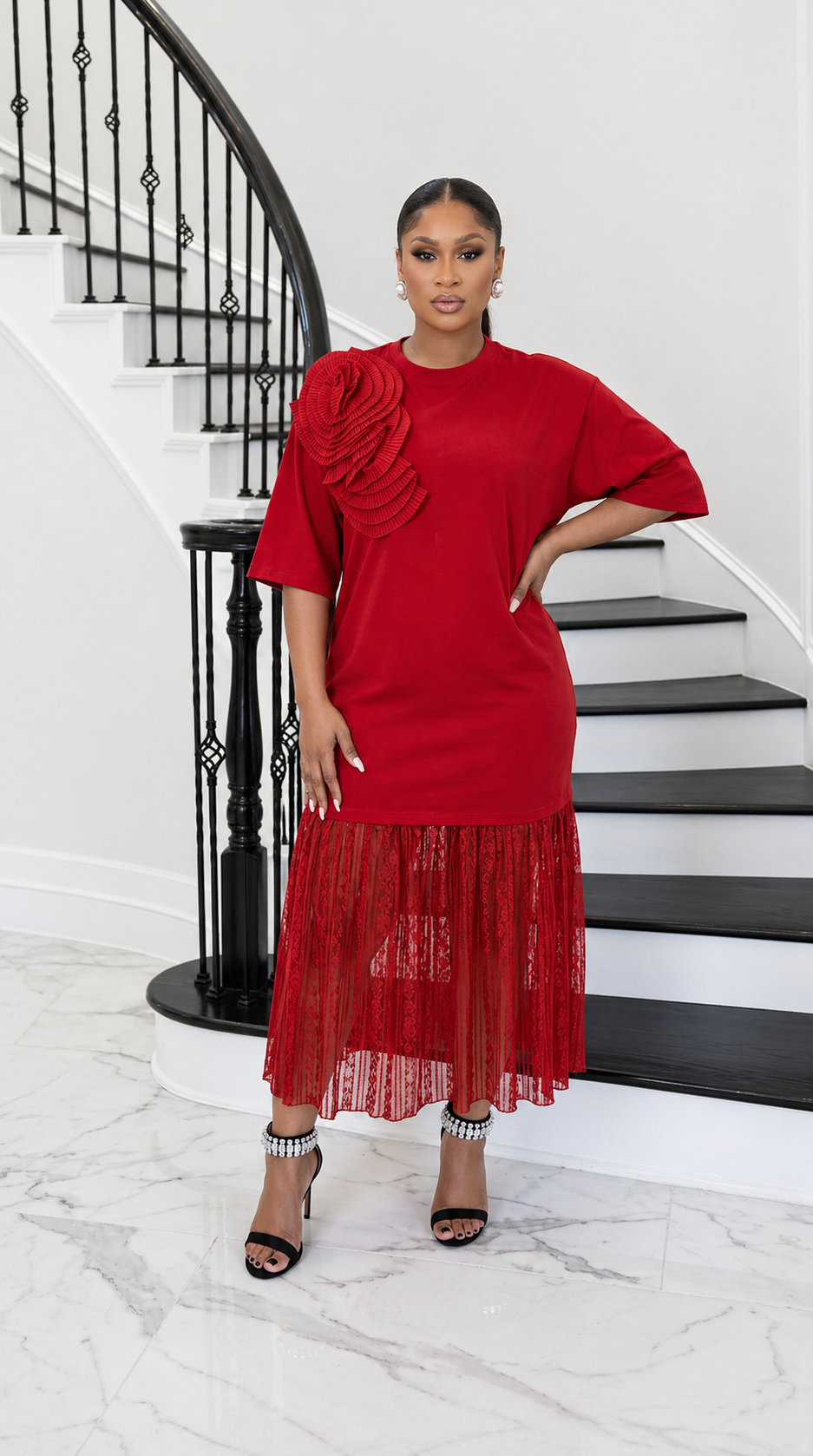 The Grace Swirl Dress