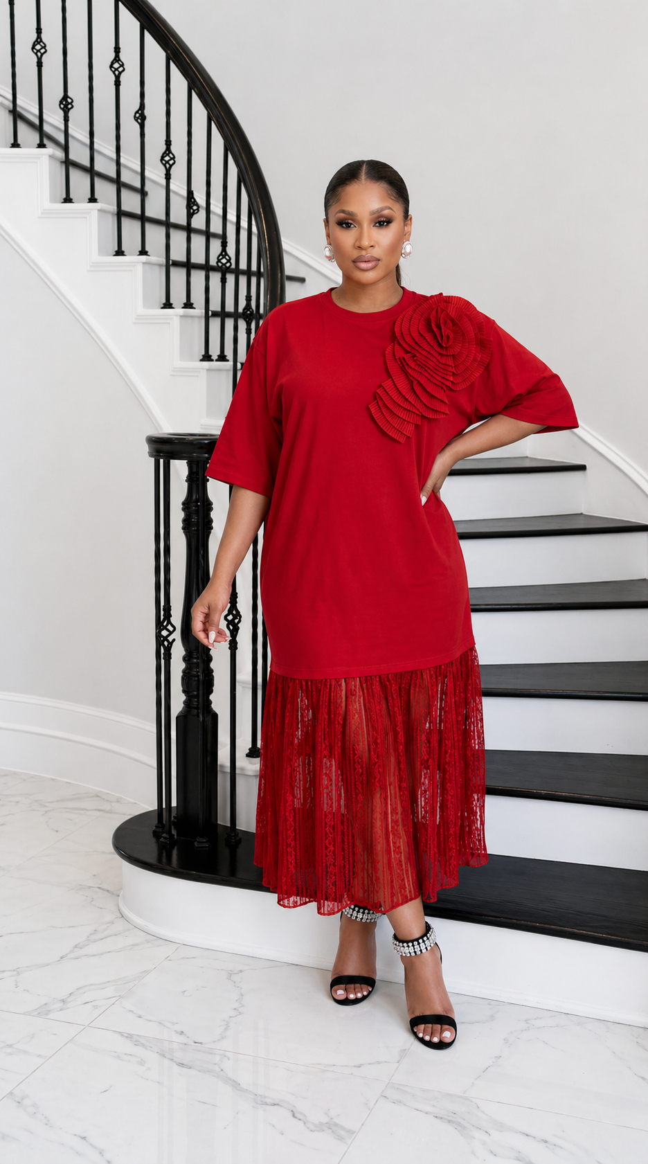The Grace Swirl Dress