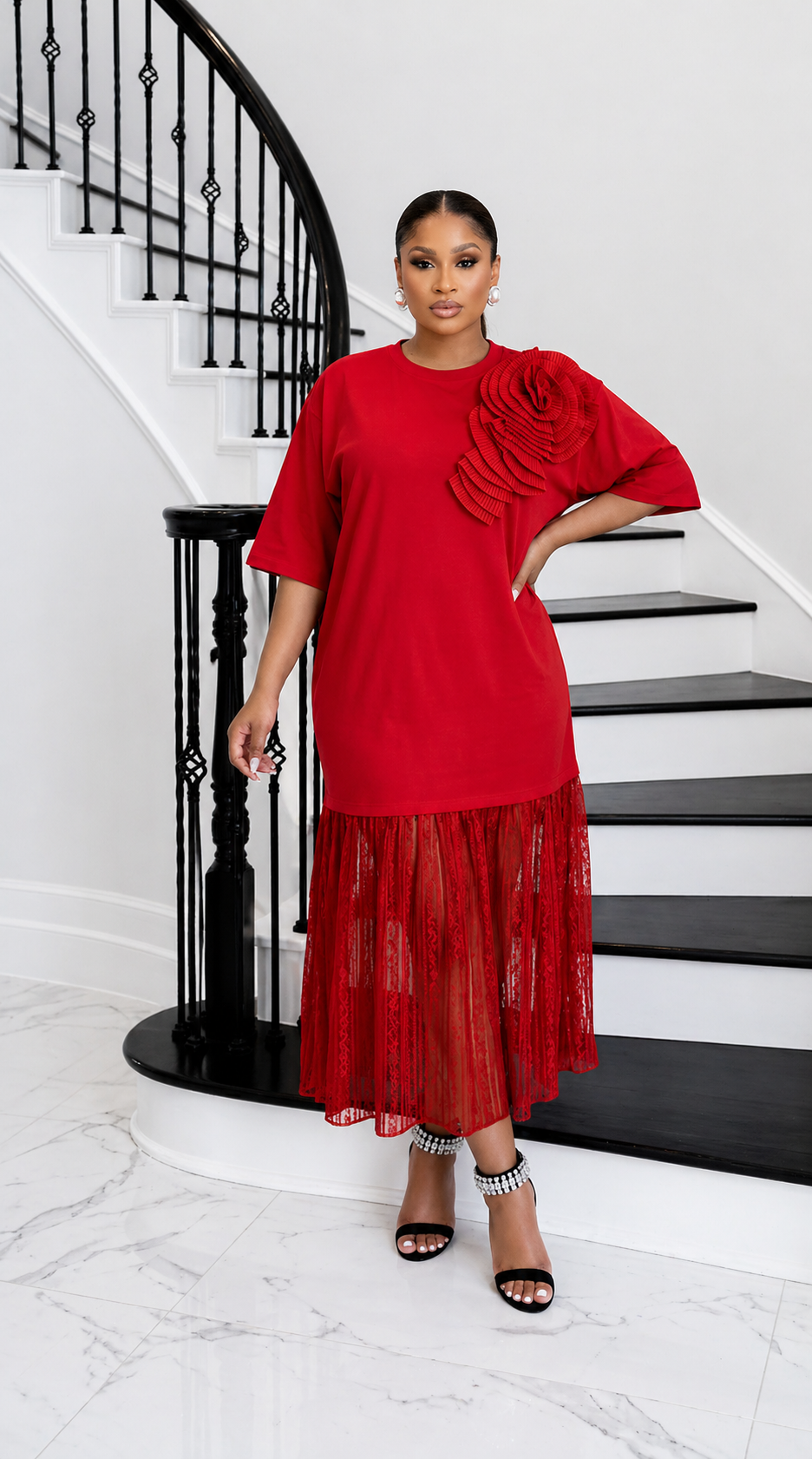 The Grace Swirl Dress