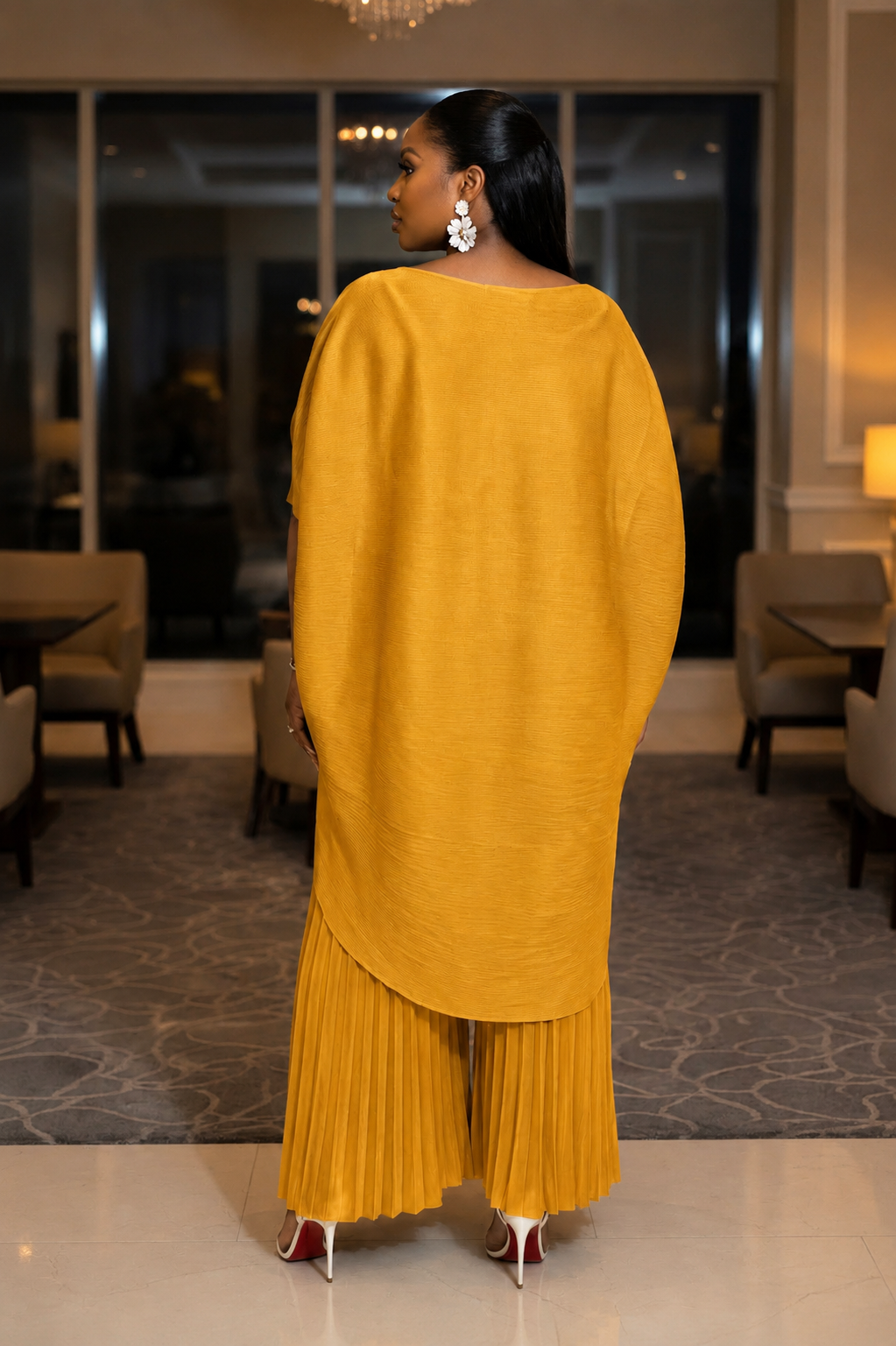 Lumi Two-Piece Tunic and Palazzo Pant Set