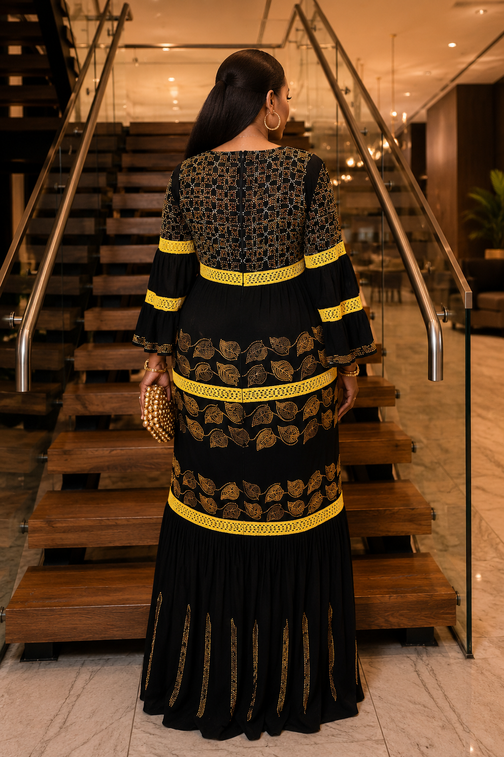 Imade Million Stones Kaftan