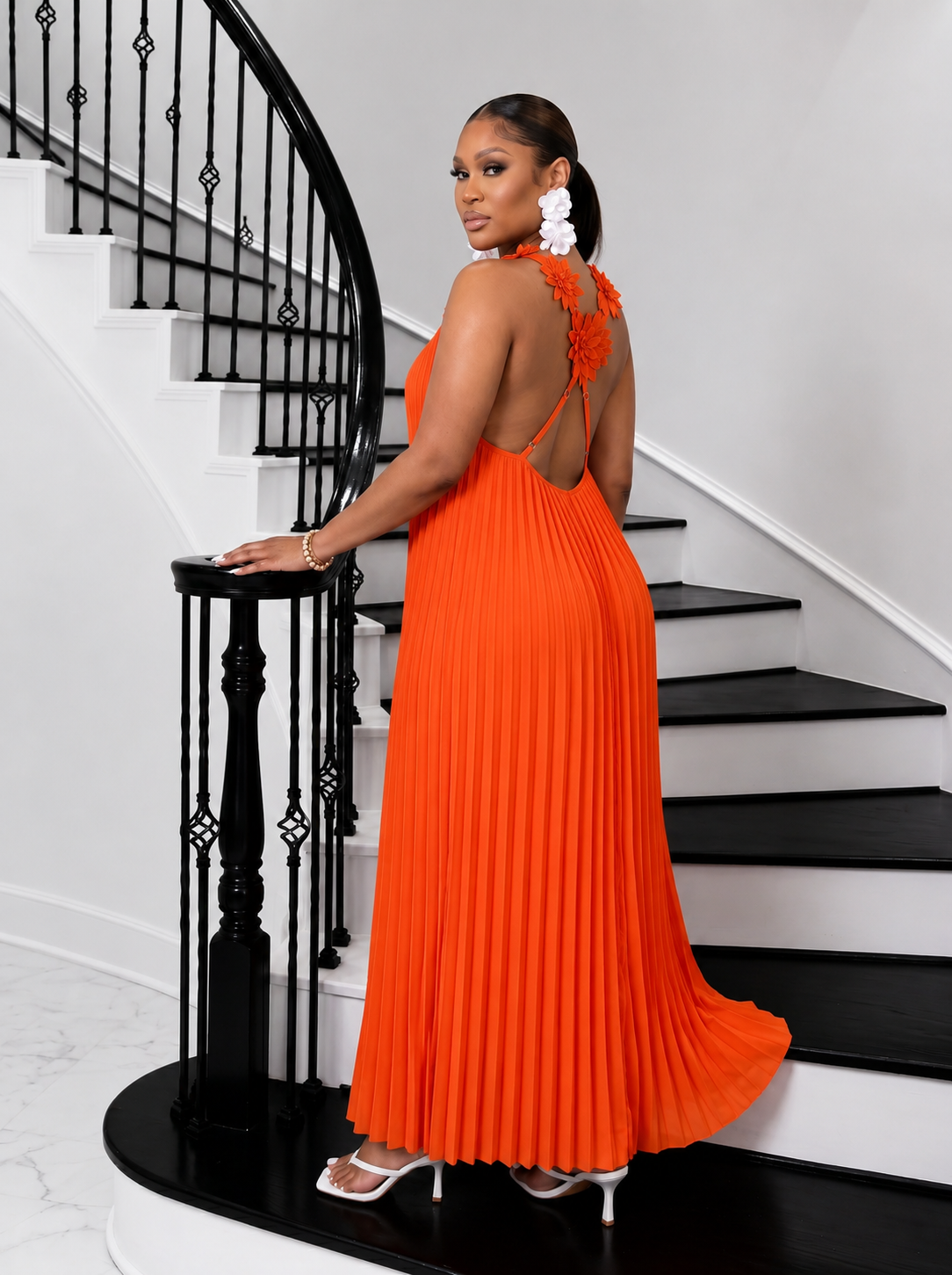 The Monaco Dress | ORANGE