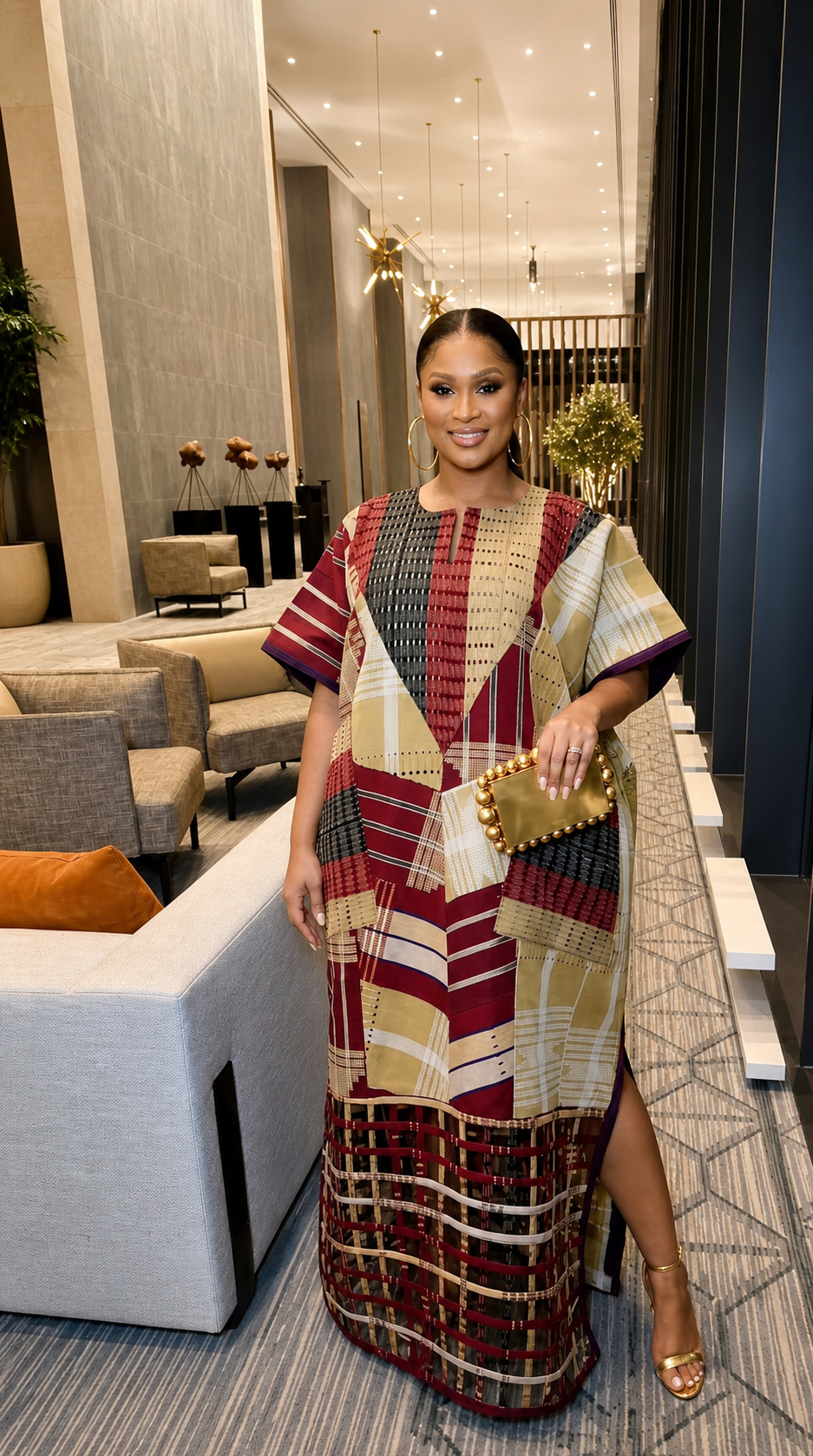 Oriade Aso-Oke Kente Bubu