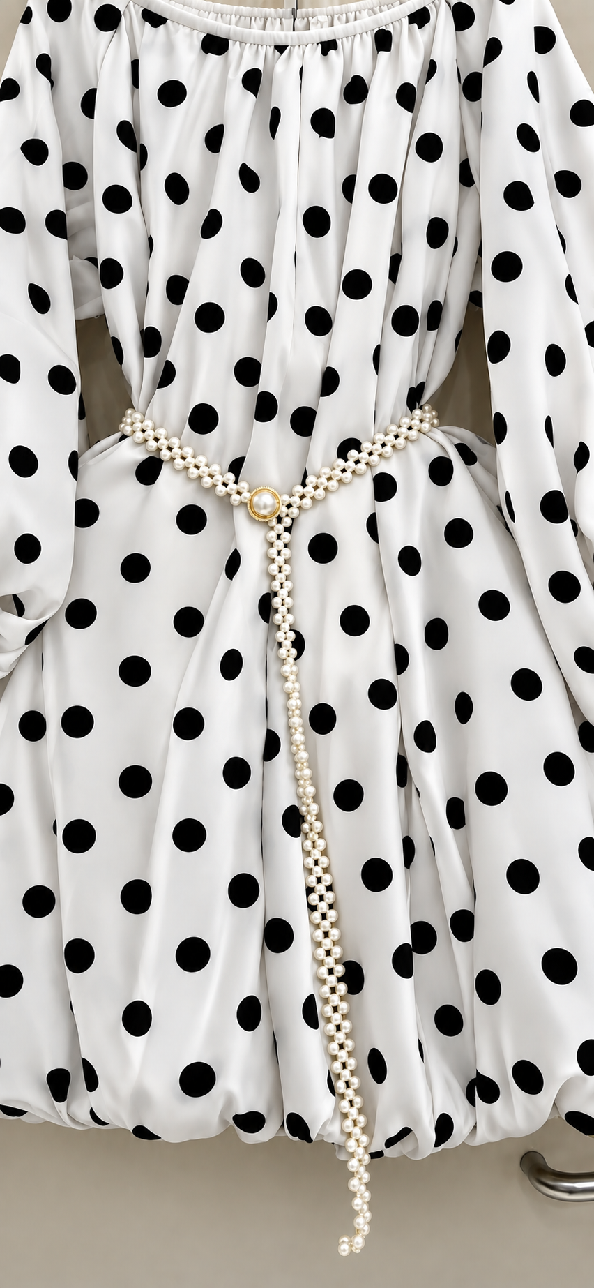 The Lola Bubble Dress -White