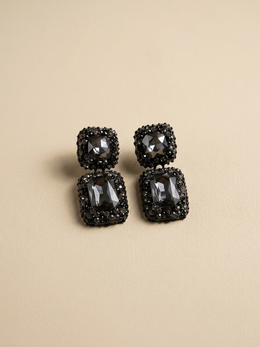 Midnight Luxe Statement Earrings