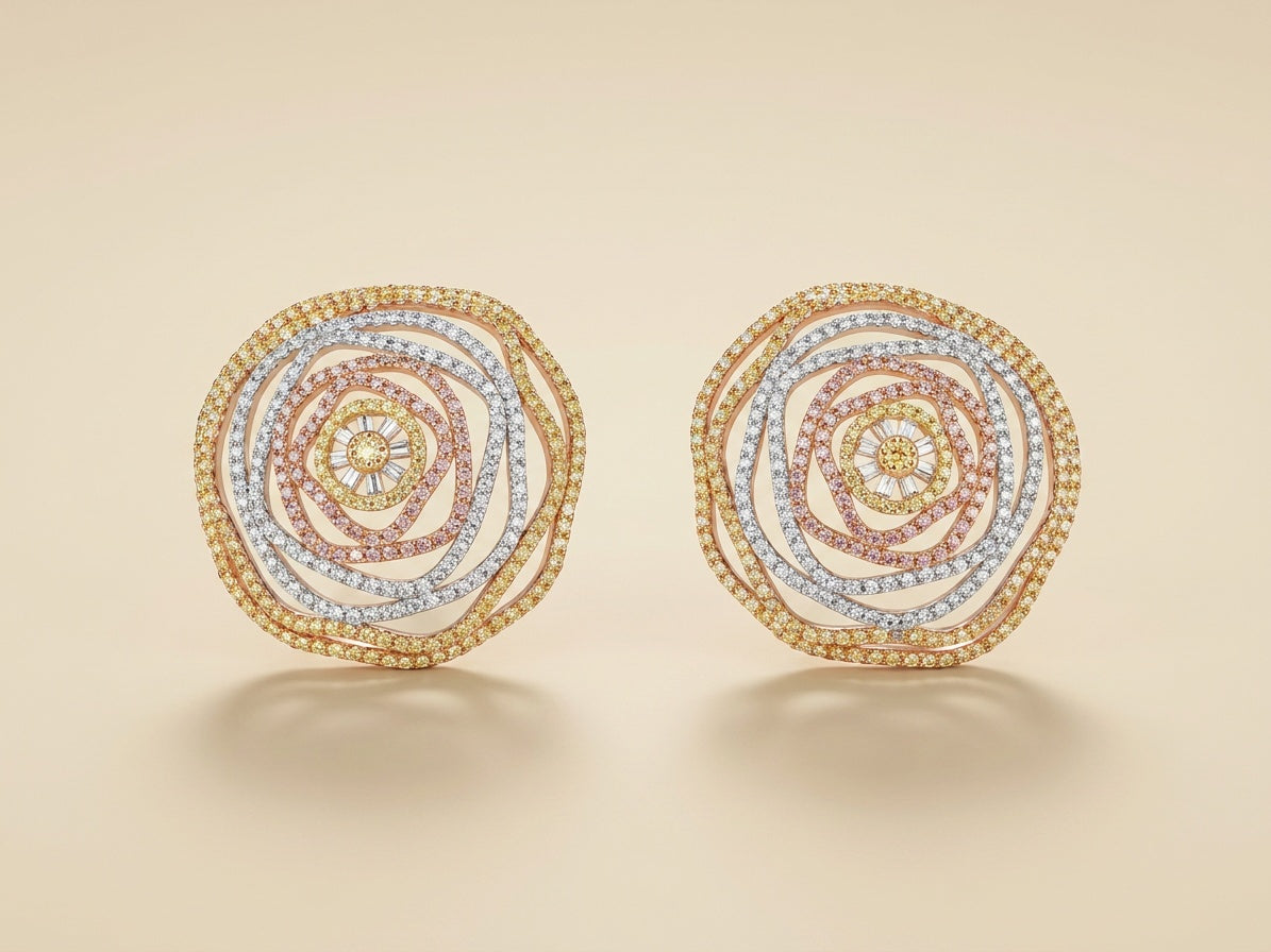 Rosette Royale Studs